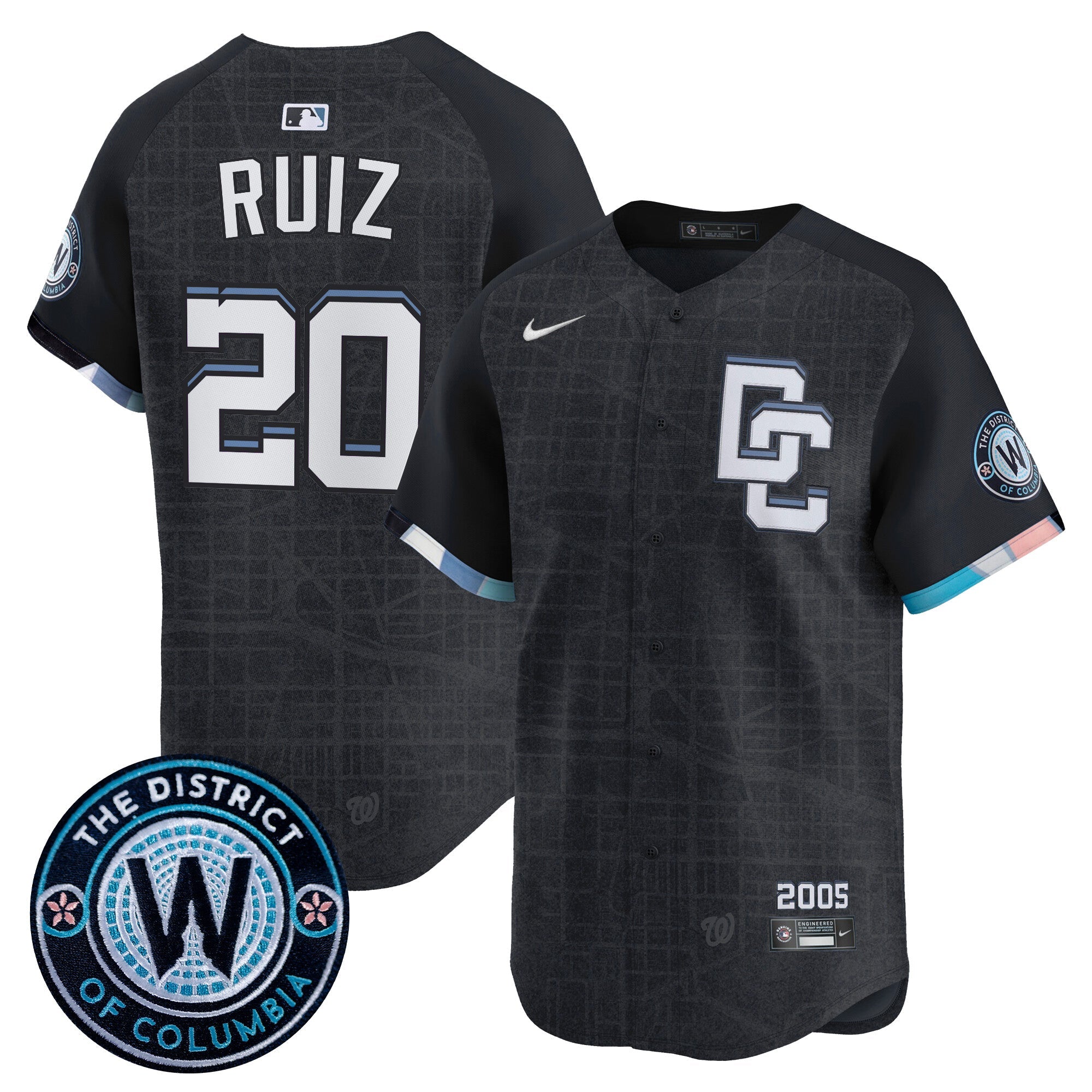 Men’s Washington 2025 City Connect Vapor Premier Limited Jersey – Stitched