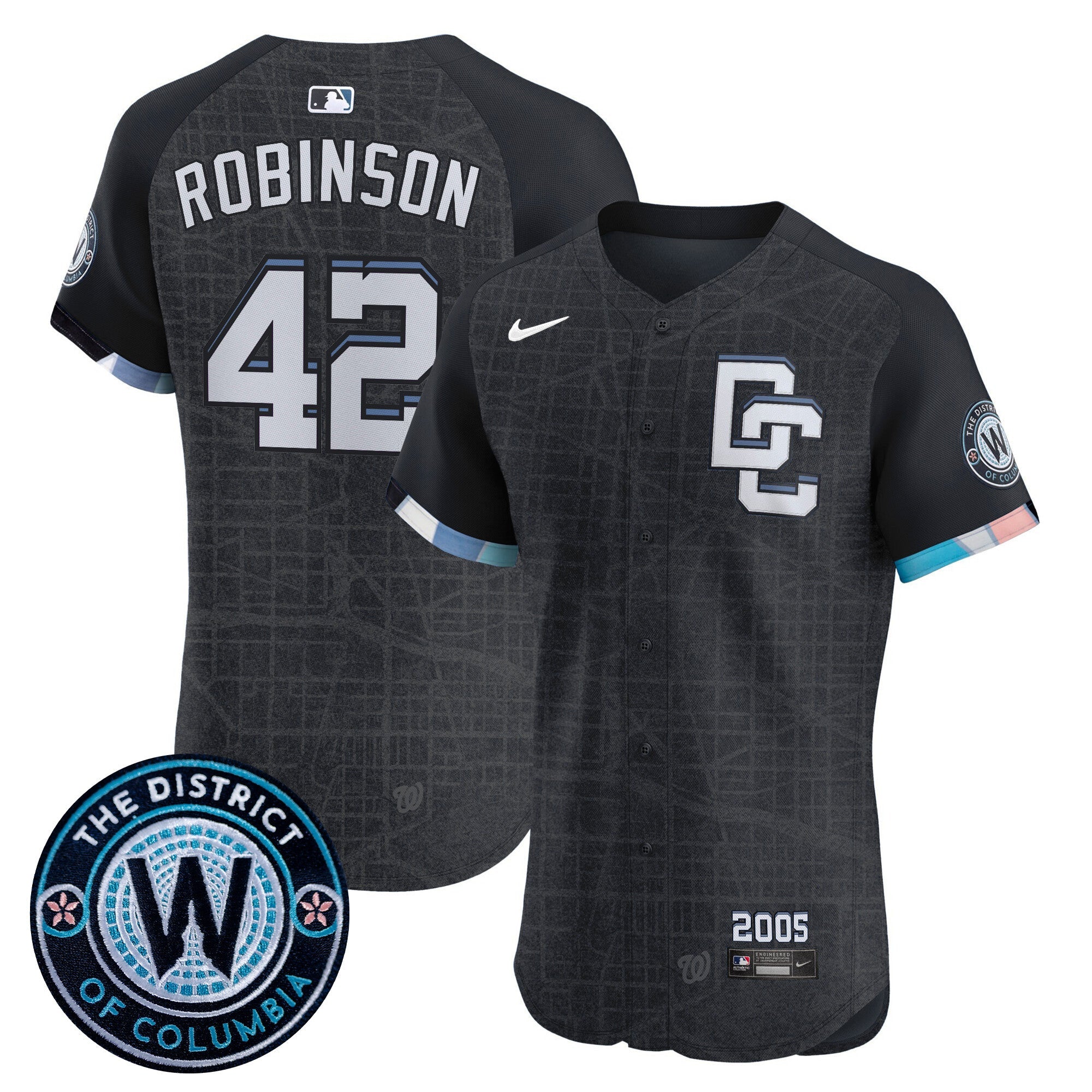 Men’s Washington 2025 City Connect Vapor Premier Elite Jersey – Stitched