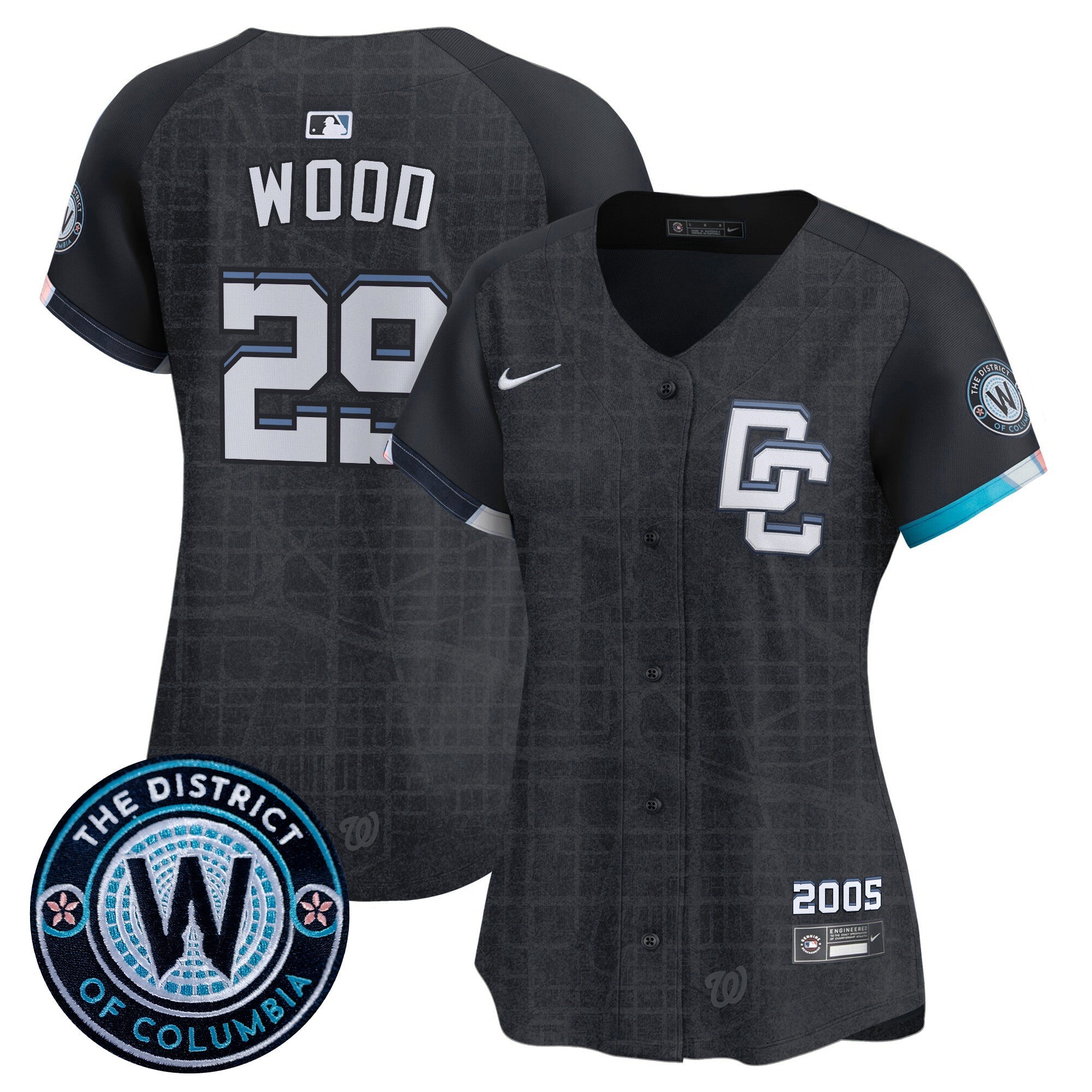 Women’s Washington 2025 City Connect Vapor Premier Limited Jersey – Stitched