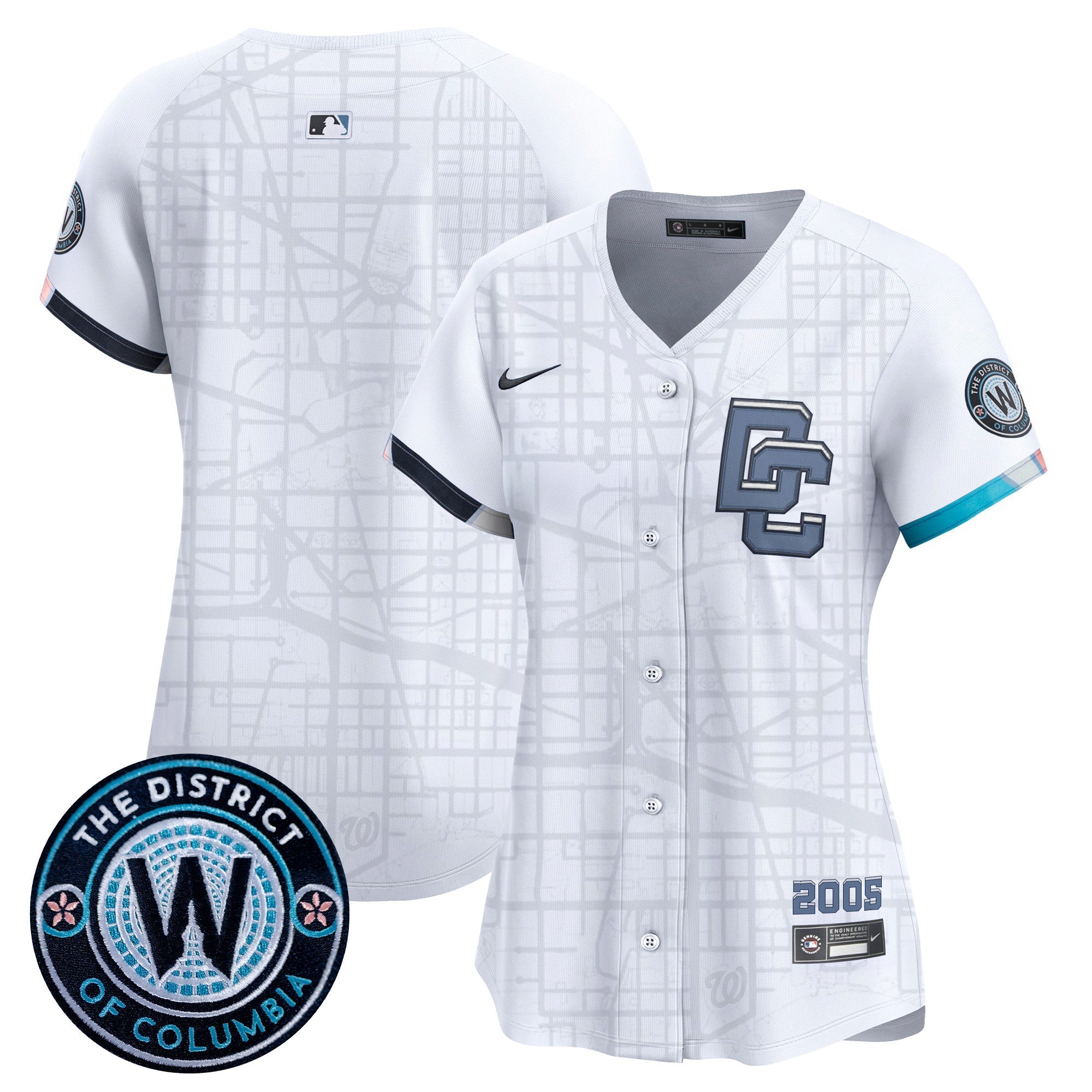 Women’s Washington 2025 City Connect Vapor Premier Limited Jersey – Stitched