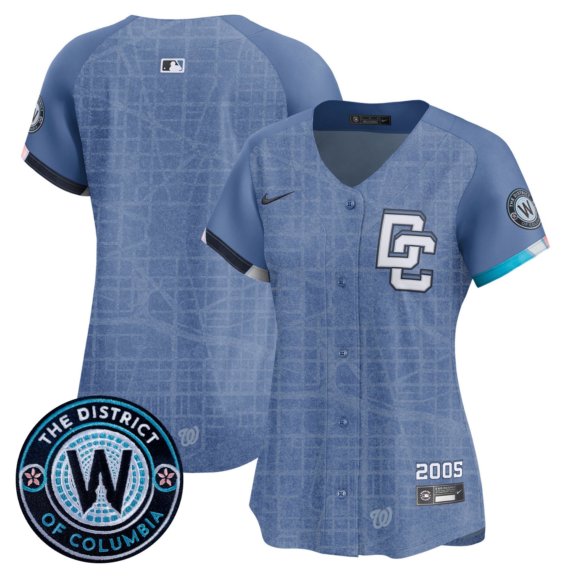 Women’s Washington 2025 City Connect Vapor Premier Limited Jersey – Stitched