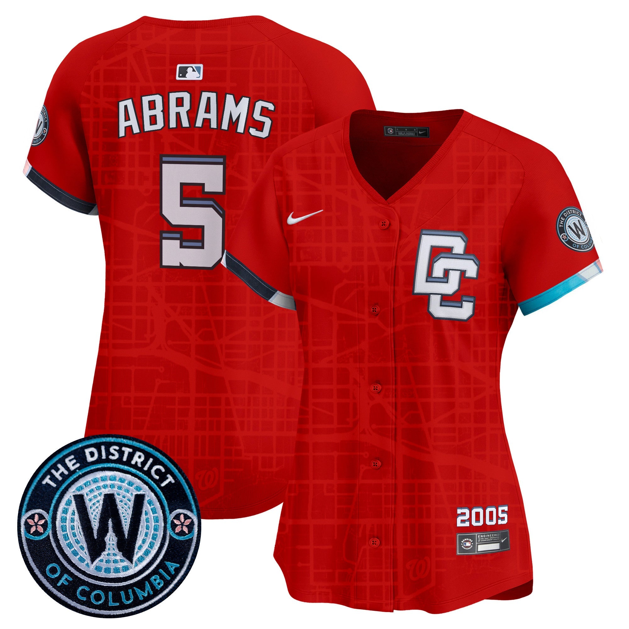 Women’s Washington 2025 City Connect Vapor Premier Limited Jersey – Stitched