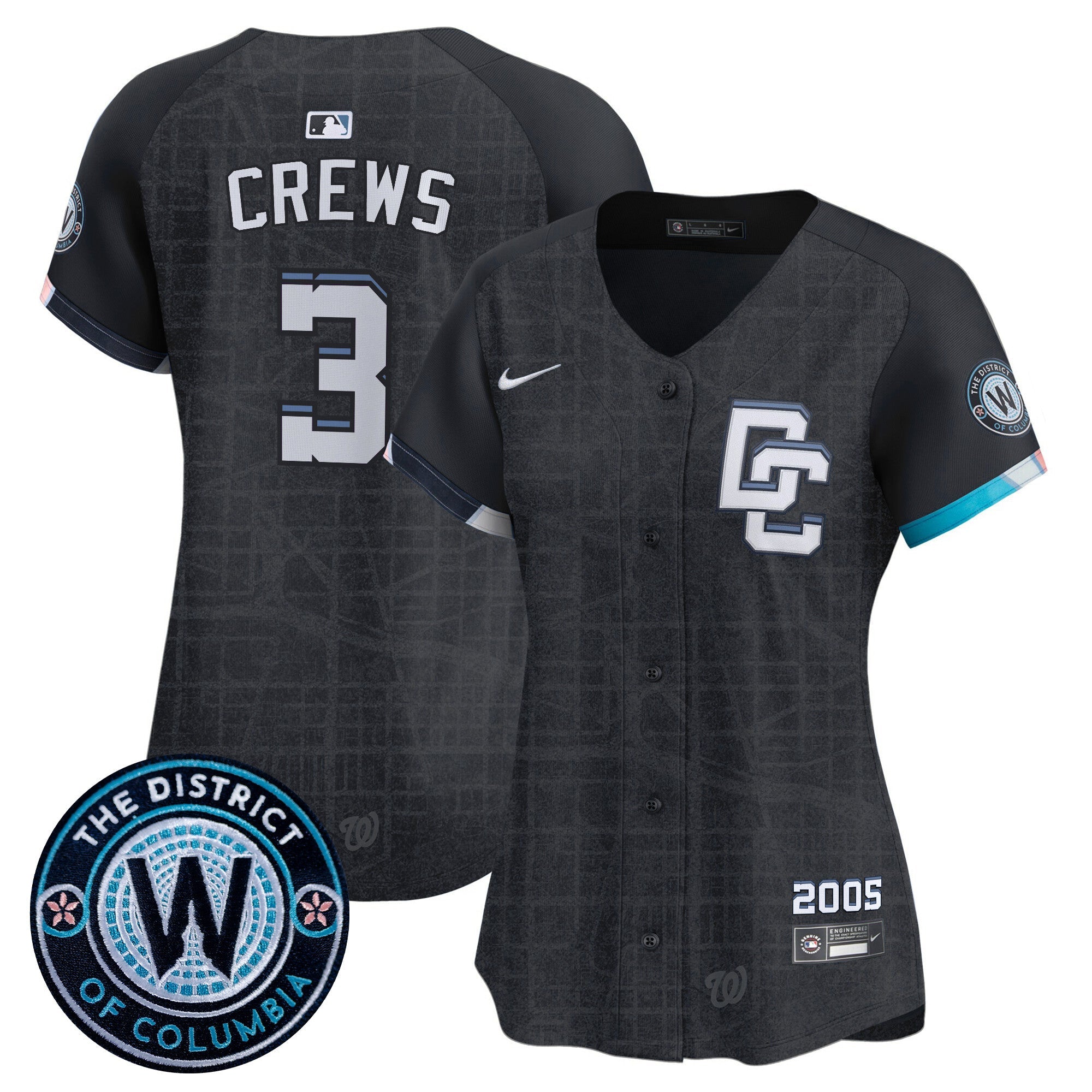 Women’s Washington 2025 City Connect Vapor Premier Limited Jersey – Stitched
