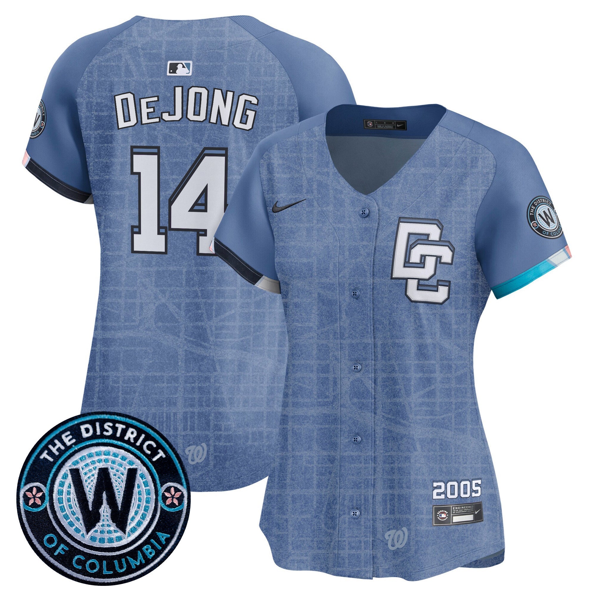 Women’s Washington 2025 City Connect Vapor Premier Limited Jersey – Stitched
