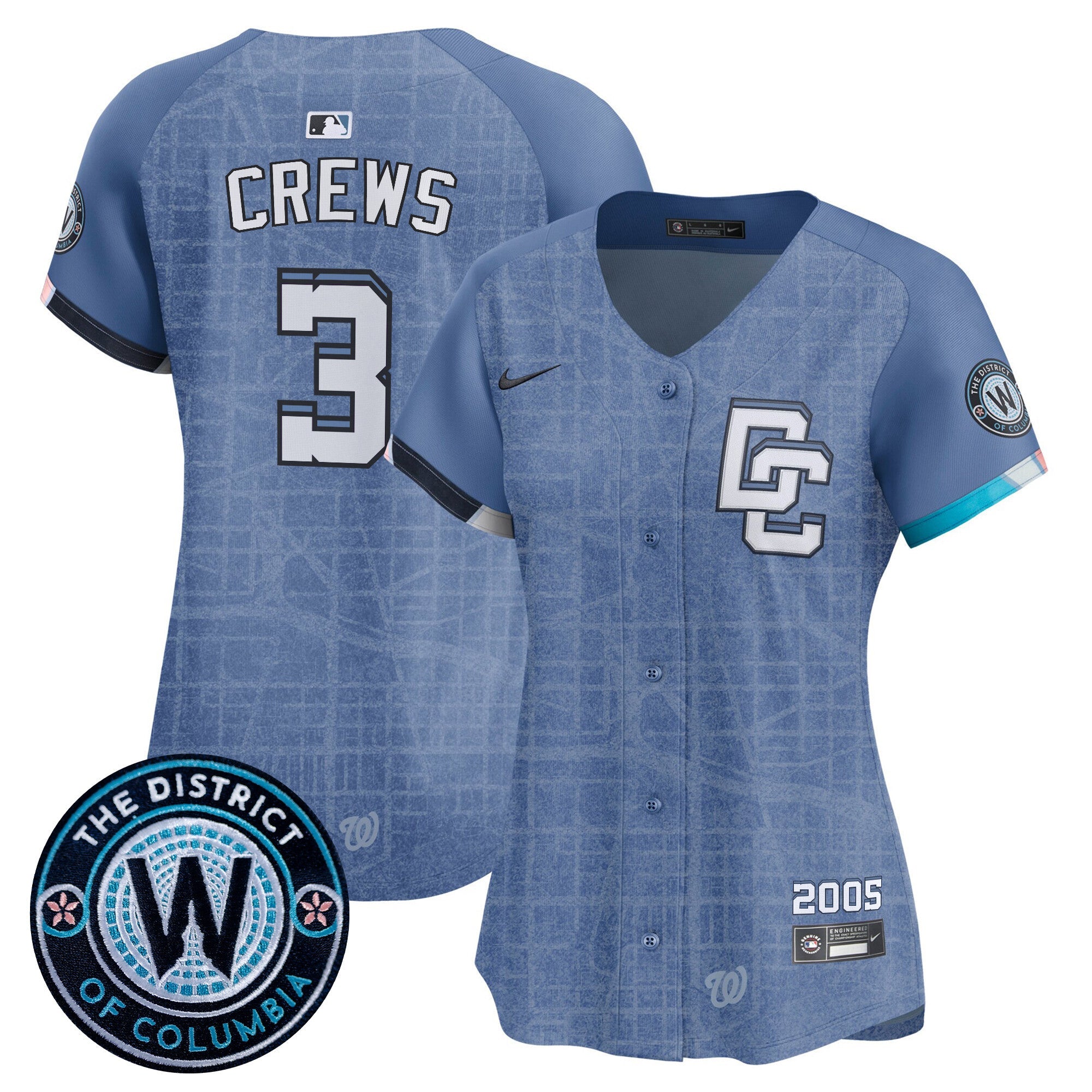 Women’s Washington 2025 City Connect Vapor Premier Limited Jersey – Stitched
