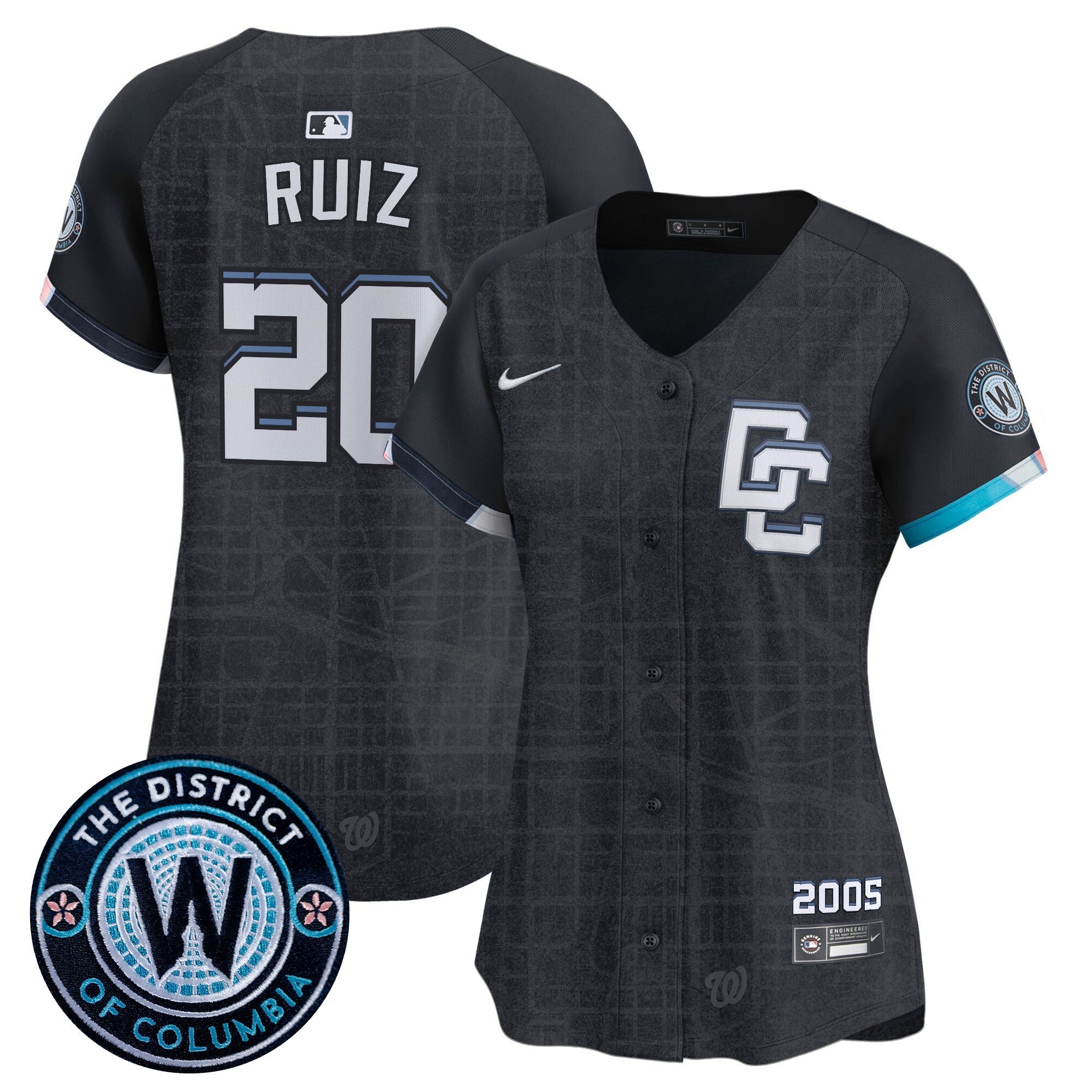 Women’s Washington 2025 City Connect Vapor Premier Limited Jersey – Stitched