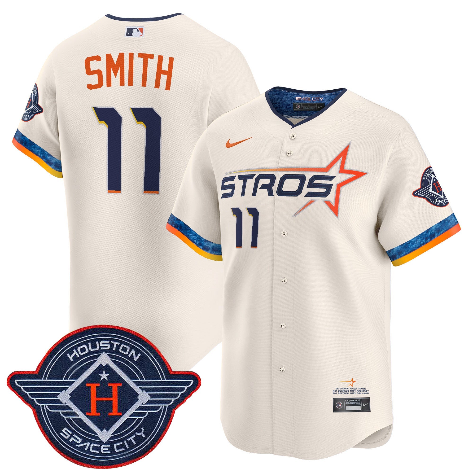 Men’s Houston 2025 City Connect Vapor Premier Limited Jersey