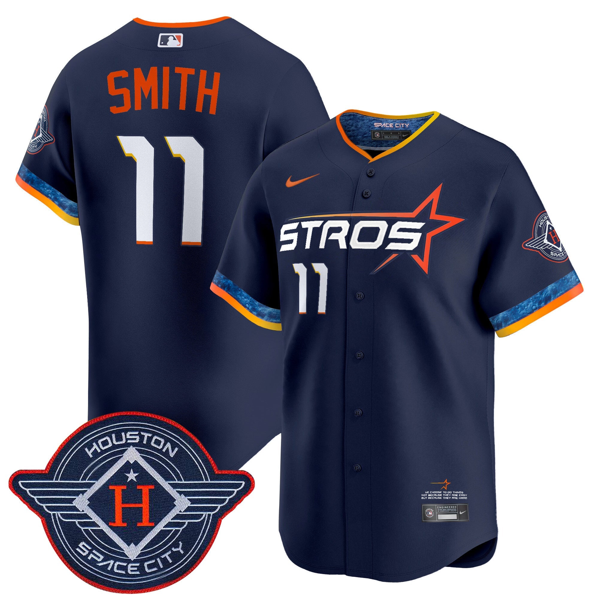 Men’s Houston 2025 City Connect Vapor Premier Limited Jersey