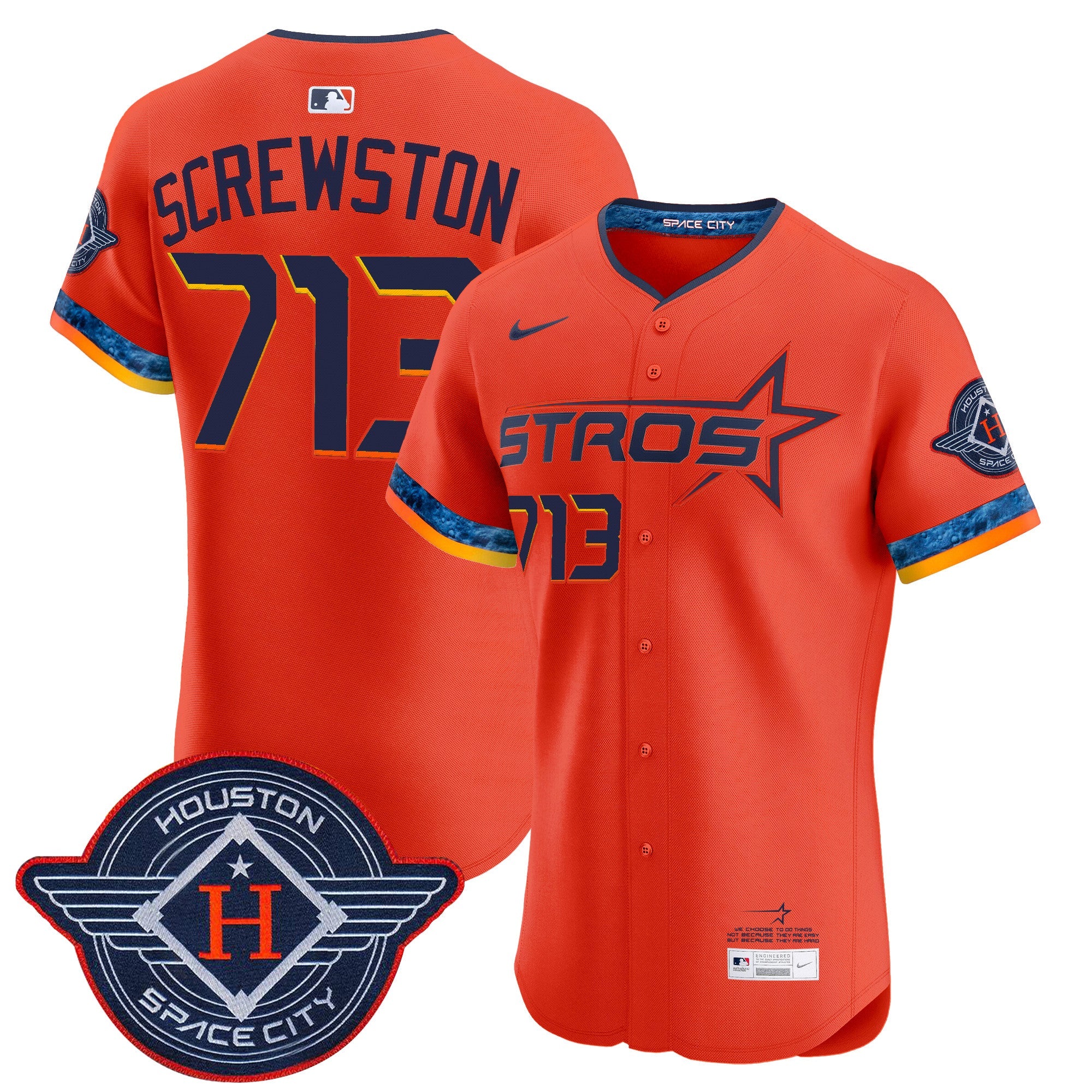 Men’s Houston 2025 City Connect Vapor Premier Elite Jersey