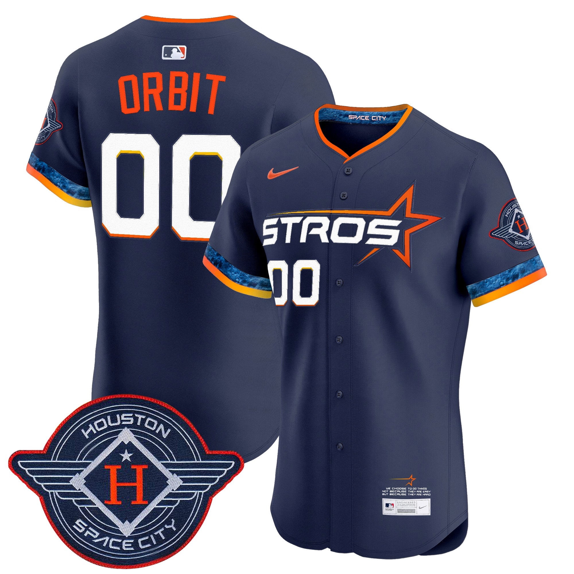 Men’s Houston 2025 City Connect Vapor Premier Elite Jersey