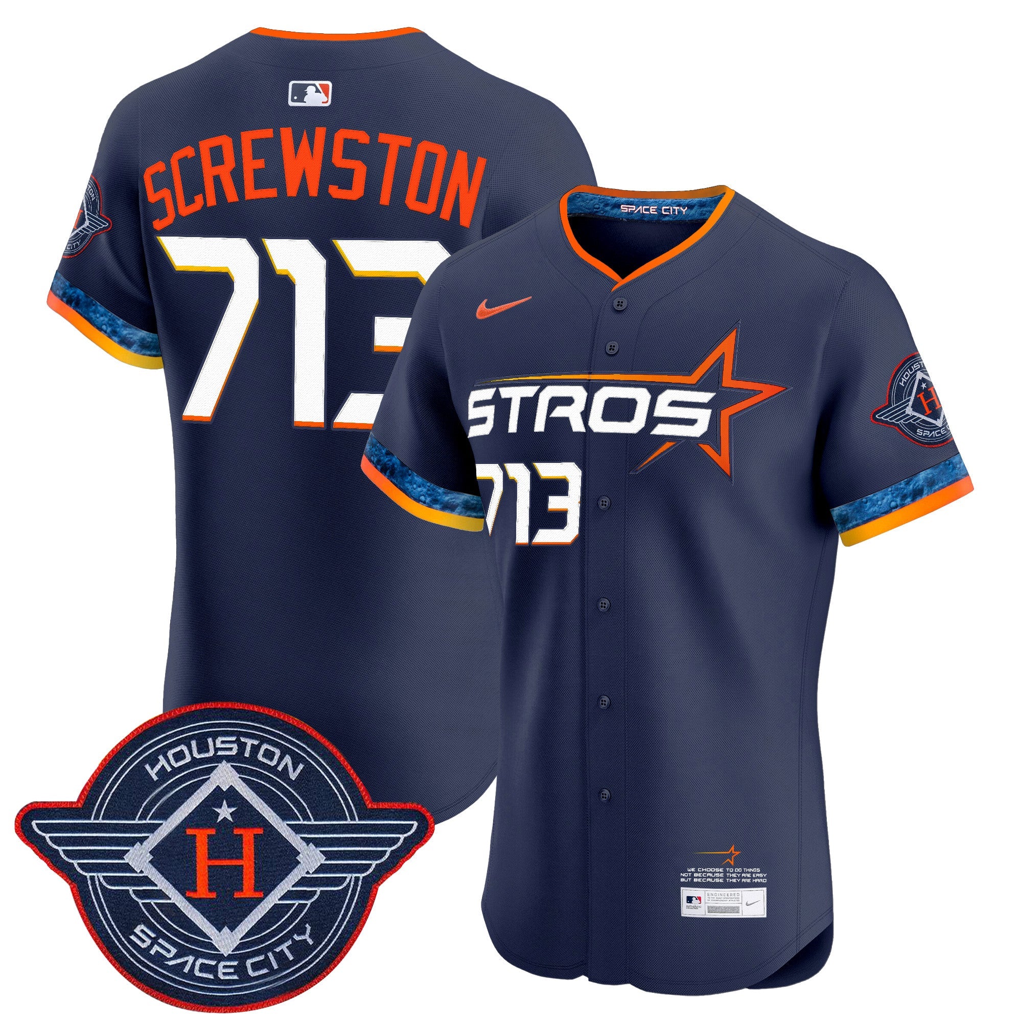 Men’s Houston 2025 City Connect Vapor Premier Elite Jersey