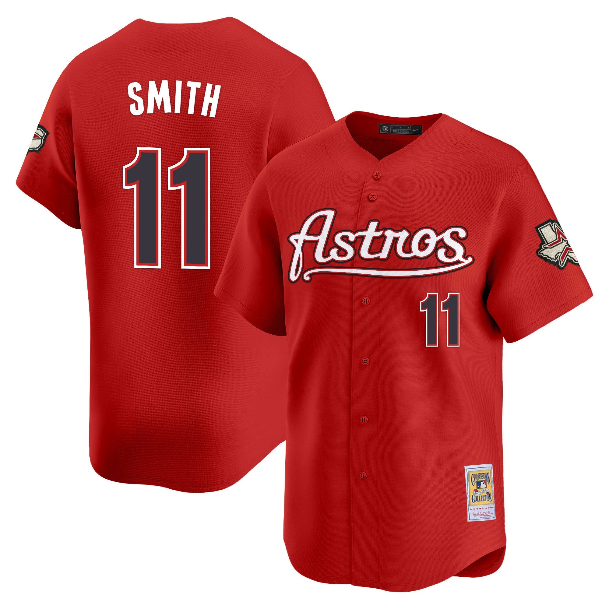 Men’s Houston Throwback Vapor Premier Limited Jersey
