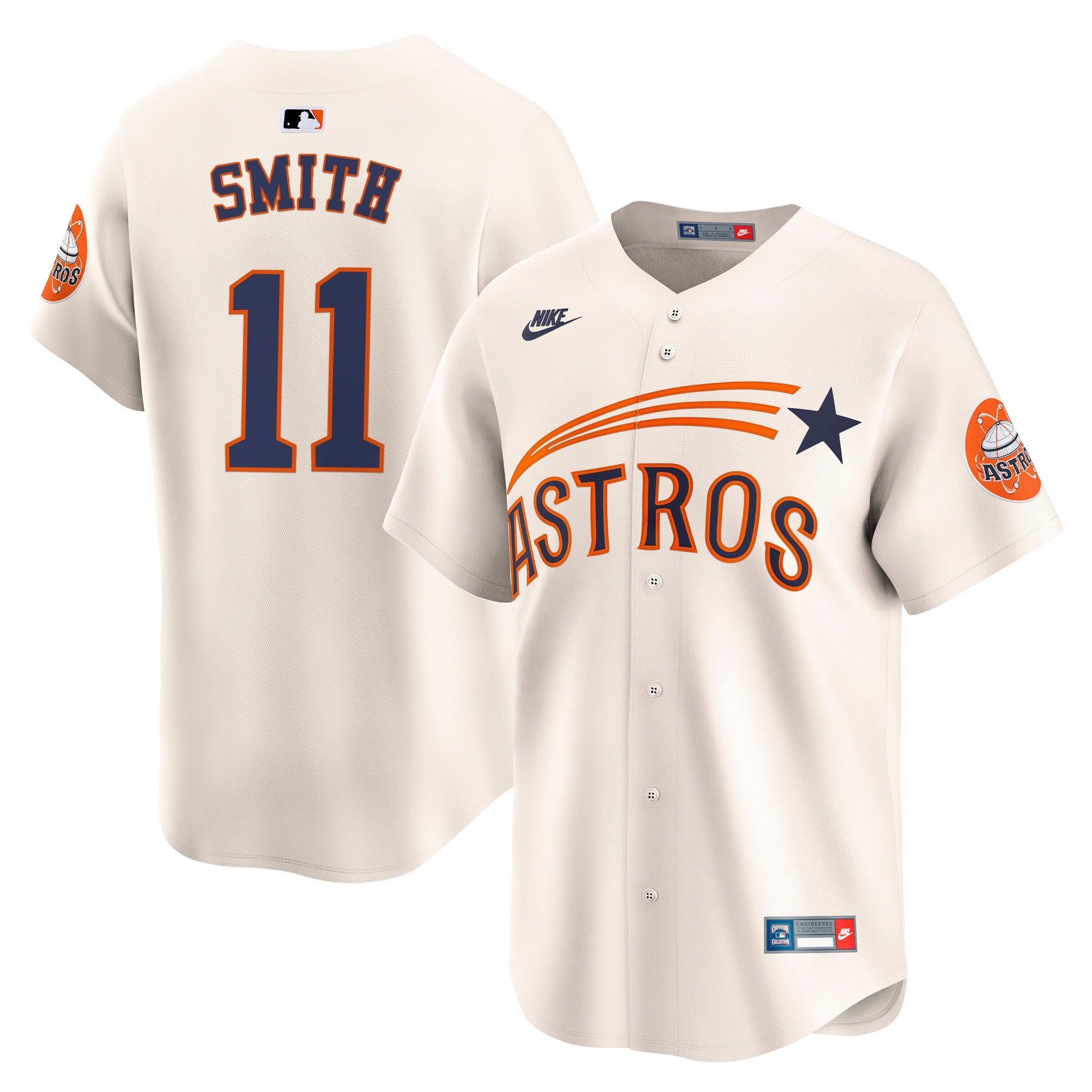 Men’s Houston Throwback Vapor Premier Limited Jersey