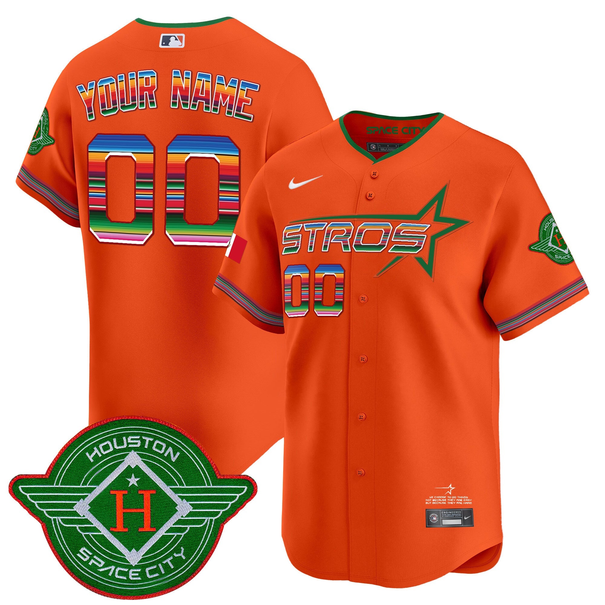 2025 City Connect Mexico Vapor Premier Limited Custom Jersey