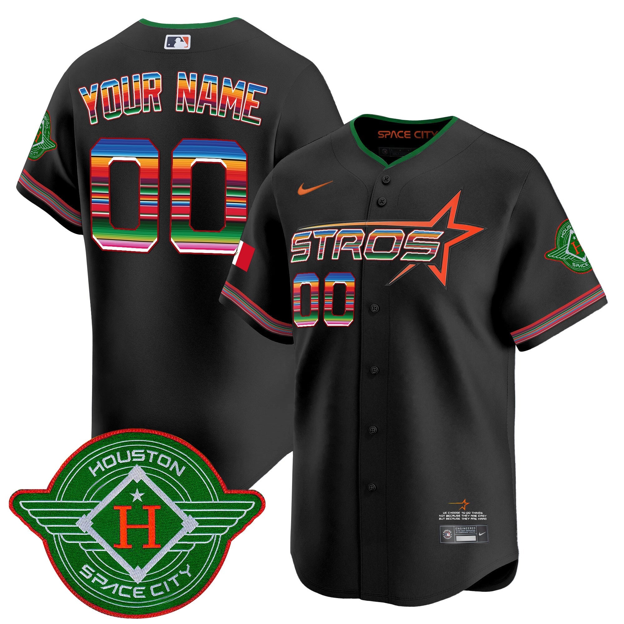 2025 City Connect Mexico Vapor Premier Limited Custom Jersey