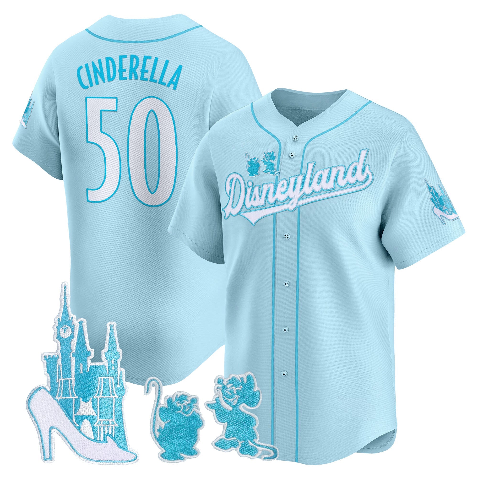 Unisex Disney Princess Vapor Baseball Jersey