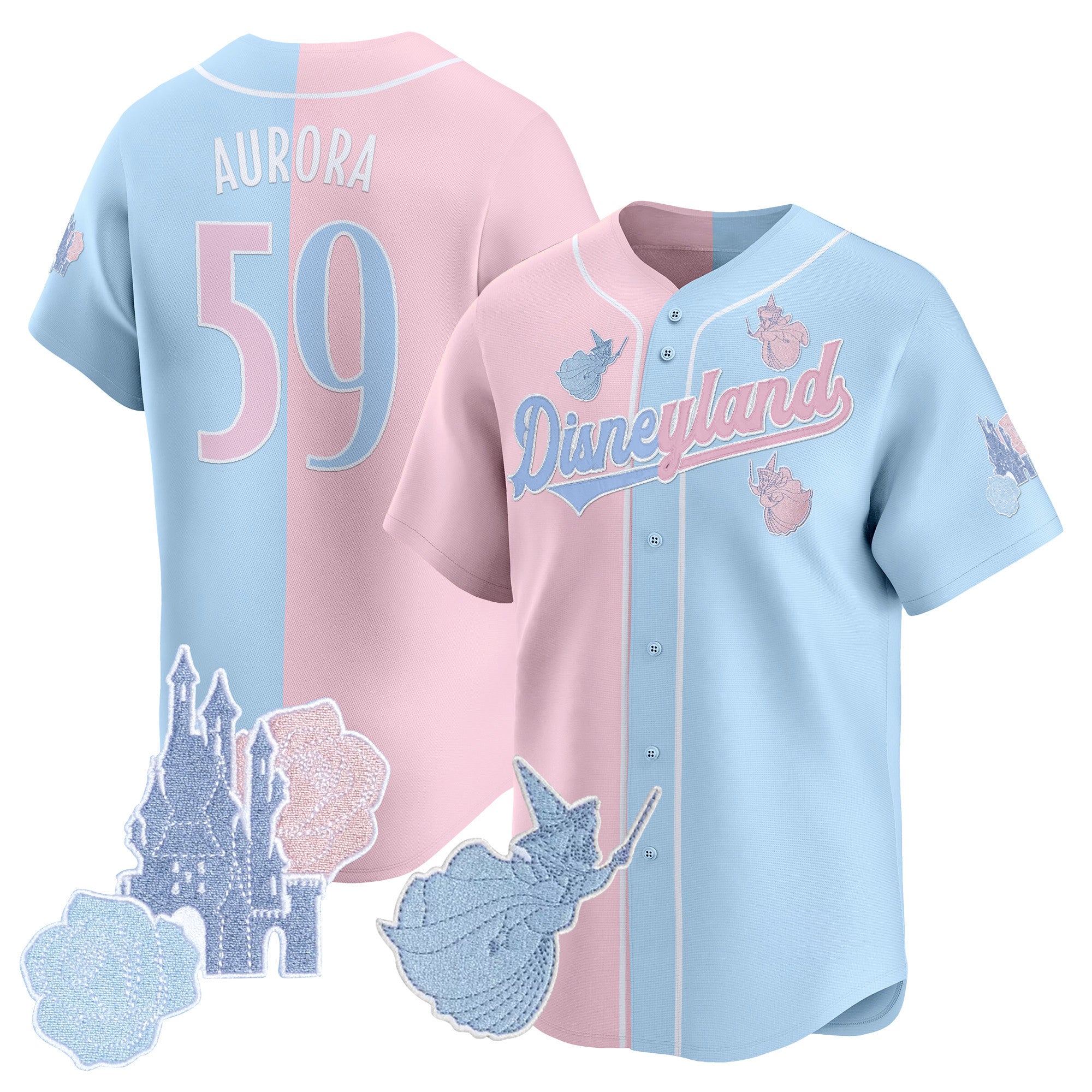 Unisex Disney Princess Vapor Baseball Jersey