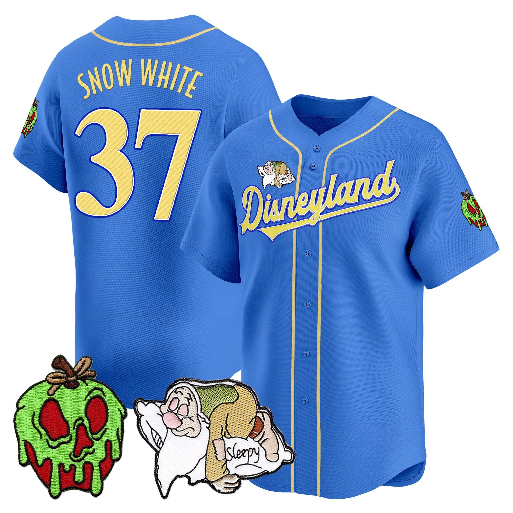 Unisex Disney Princess Vapor Baseball Jersey
