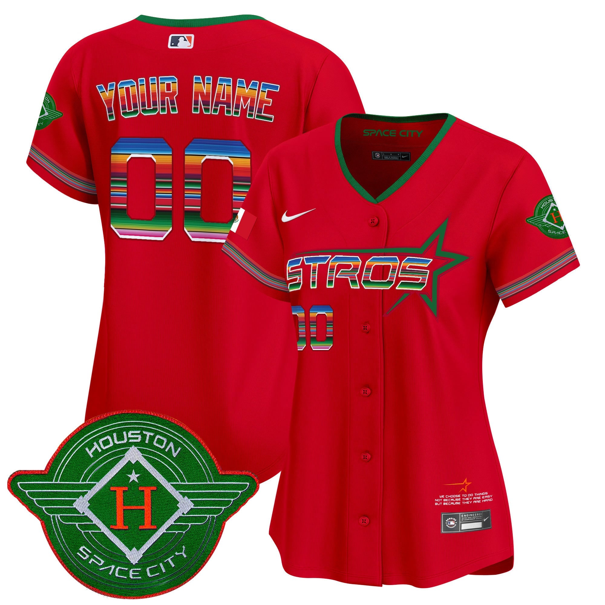 2025 City Connect Mexico Vapor Premier Limited Custom Jersey