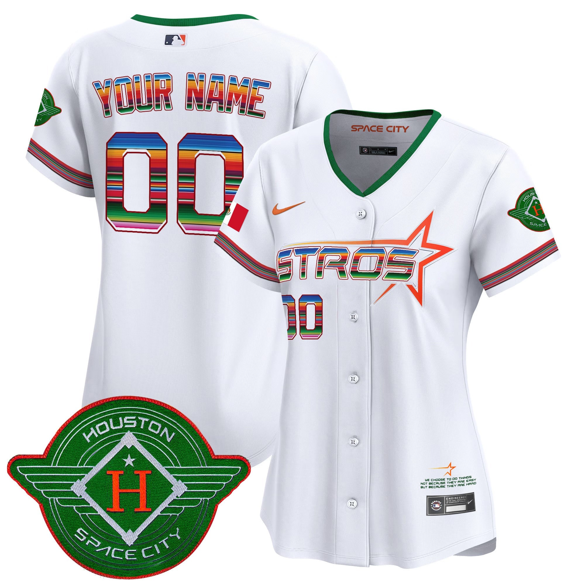 2025 City Connect Mexico Vapor Premier Limited Custom Jersey