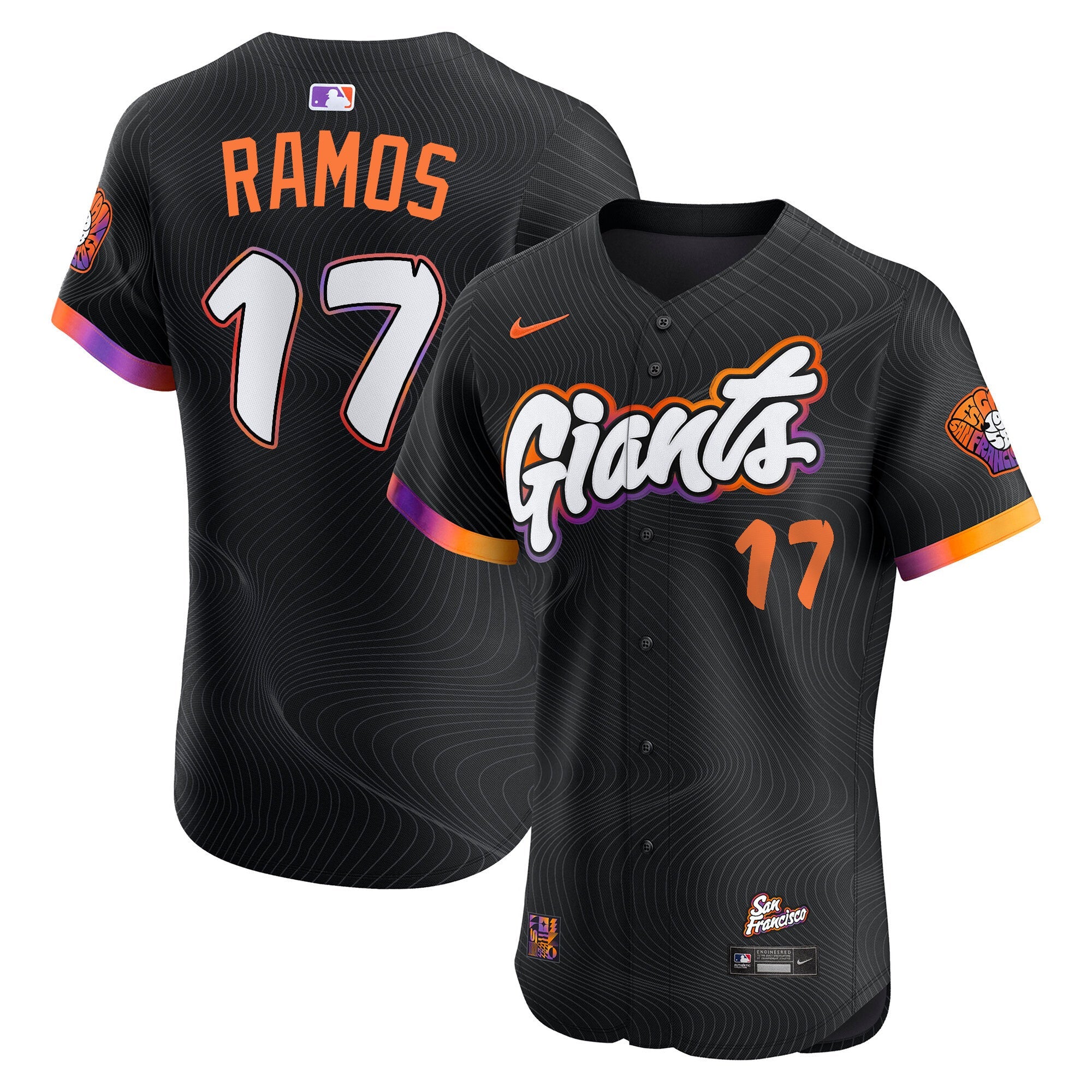 San Francisco 2025 City Connect Vapor Premier Elite Jersey