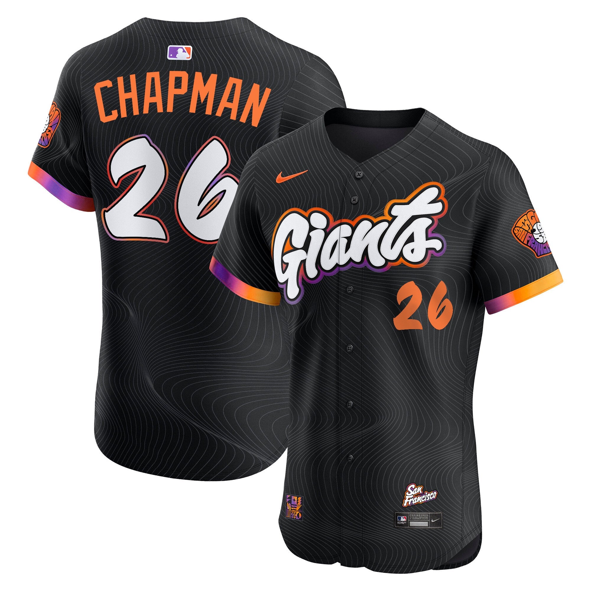 San Francisco 2025 City Connect Vapor Premier Elite Jersey