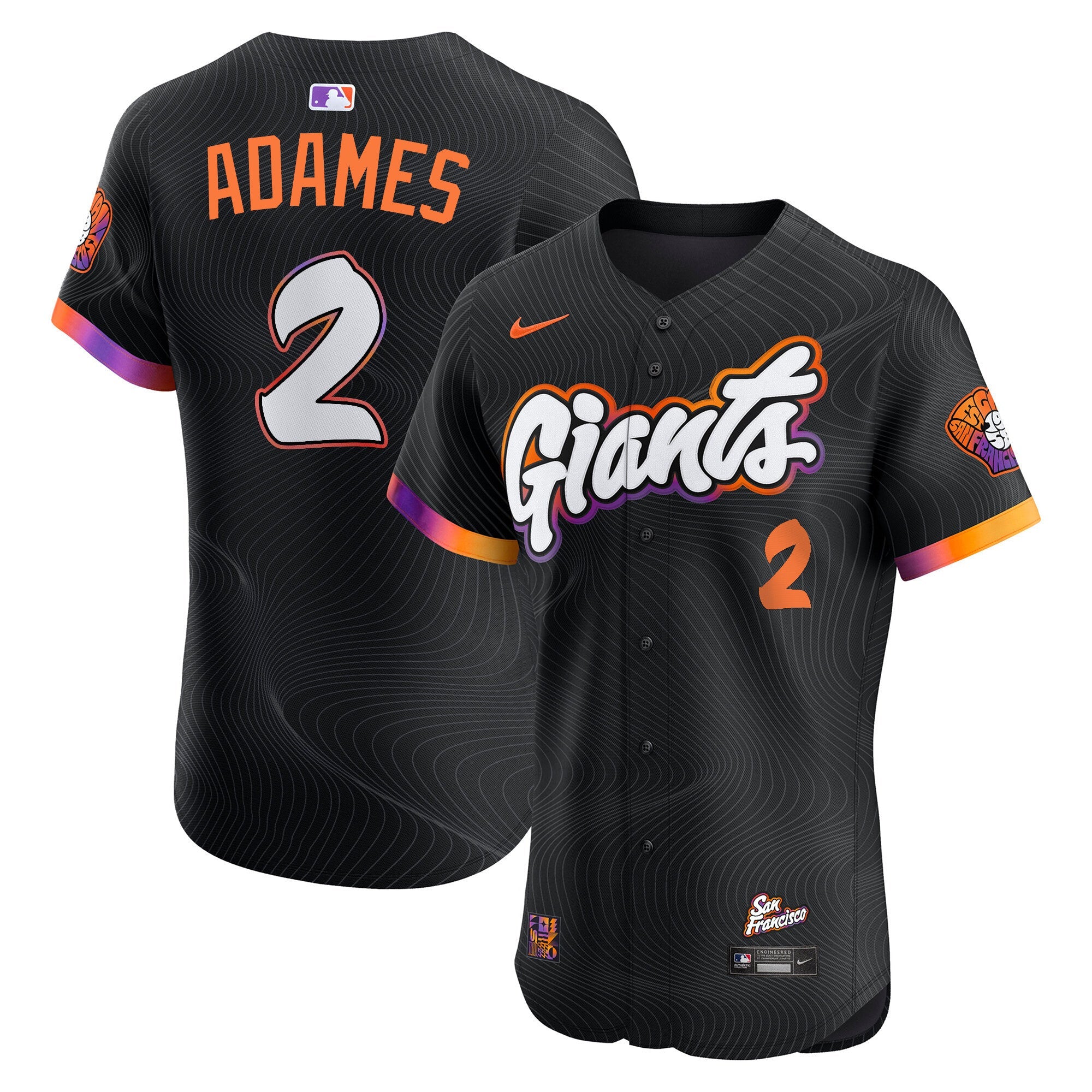 San Francisco 2025 City Connect Vapor Premier Elite Jersey