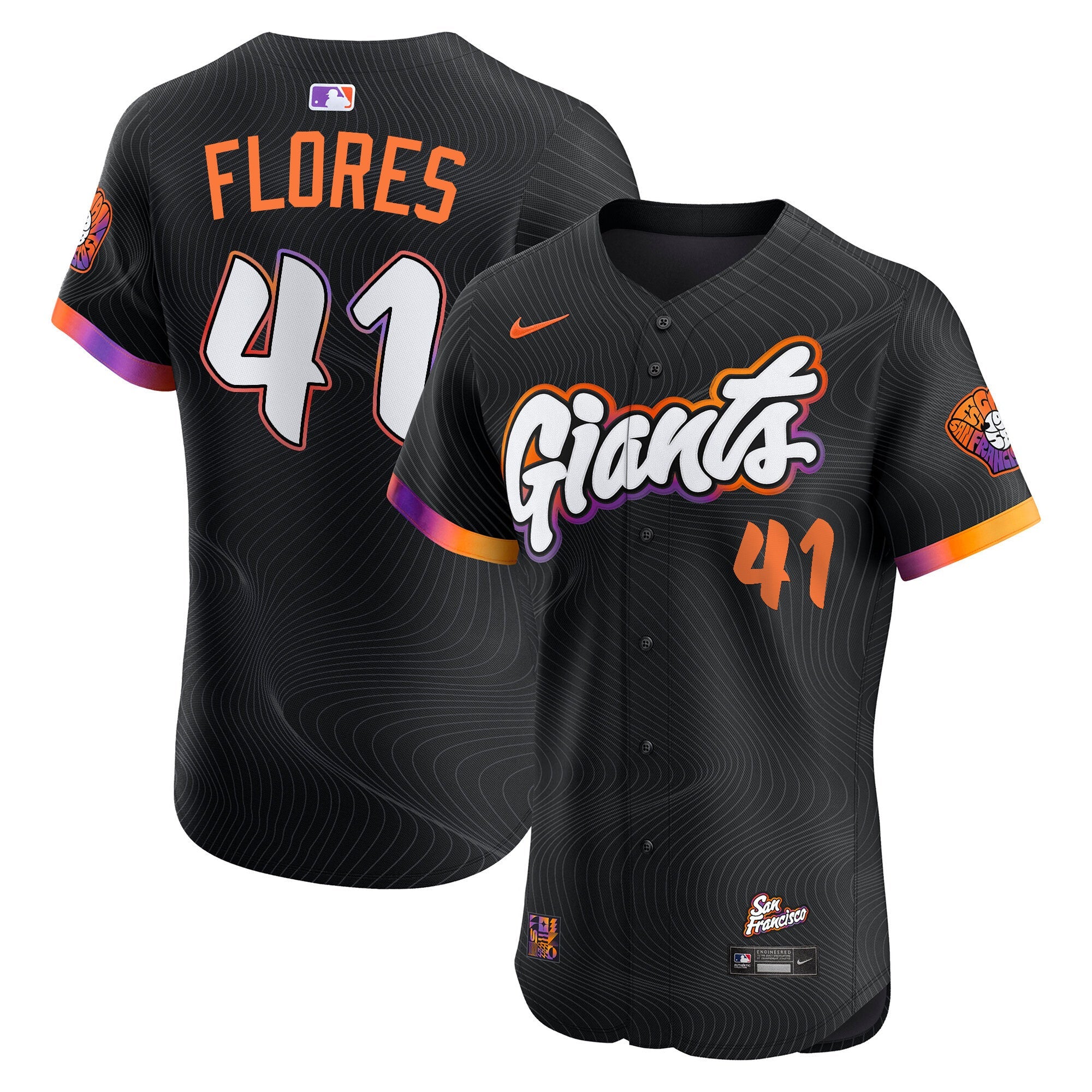 San Francisco 2025 City Connect Vapor Premier Elite Jersey