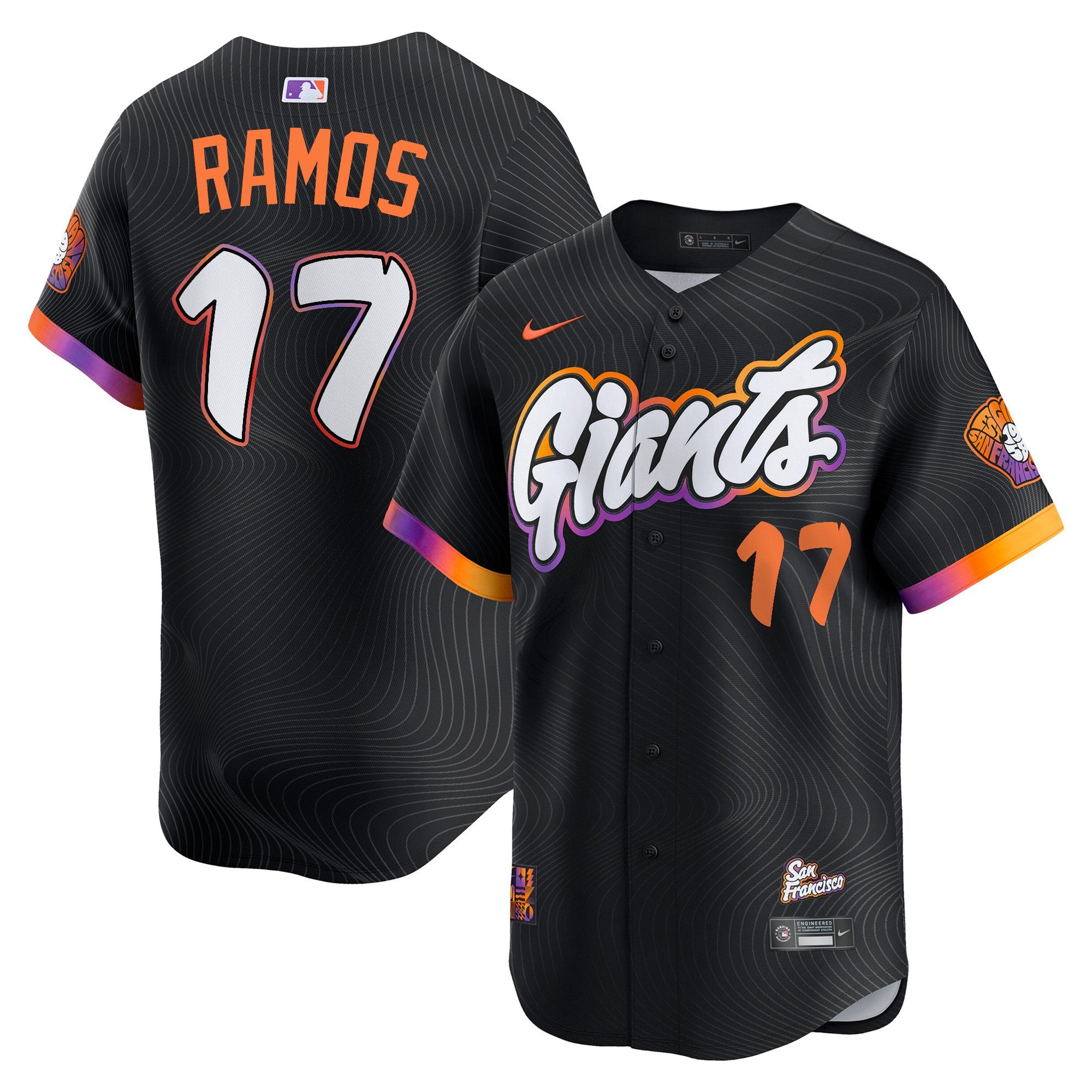 San Francisco 2025 City Connect Vapor Premier Limited Jersey