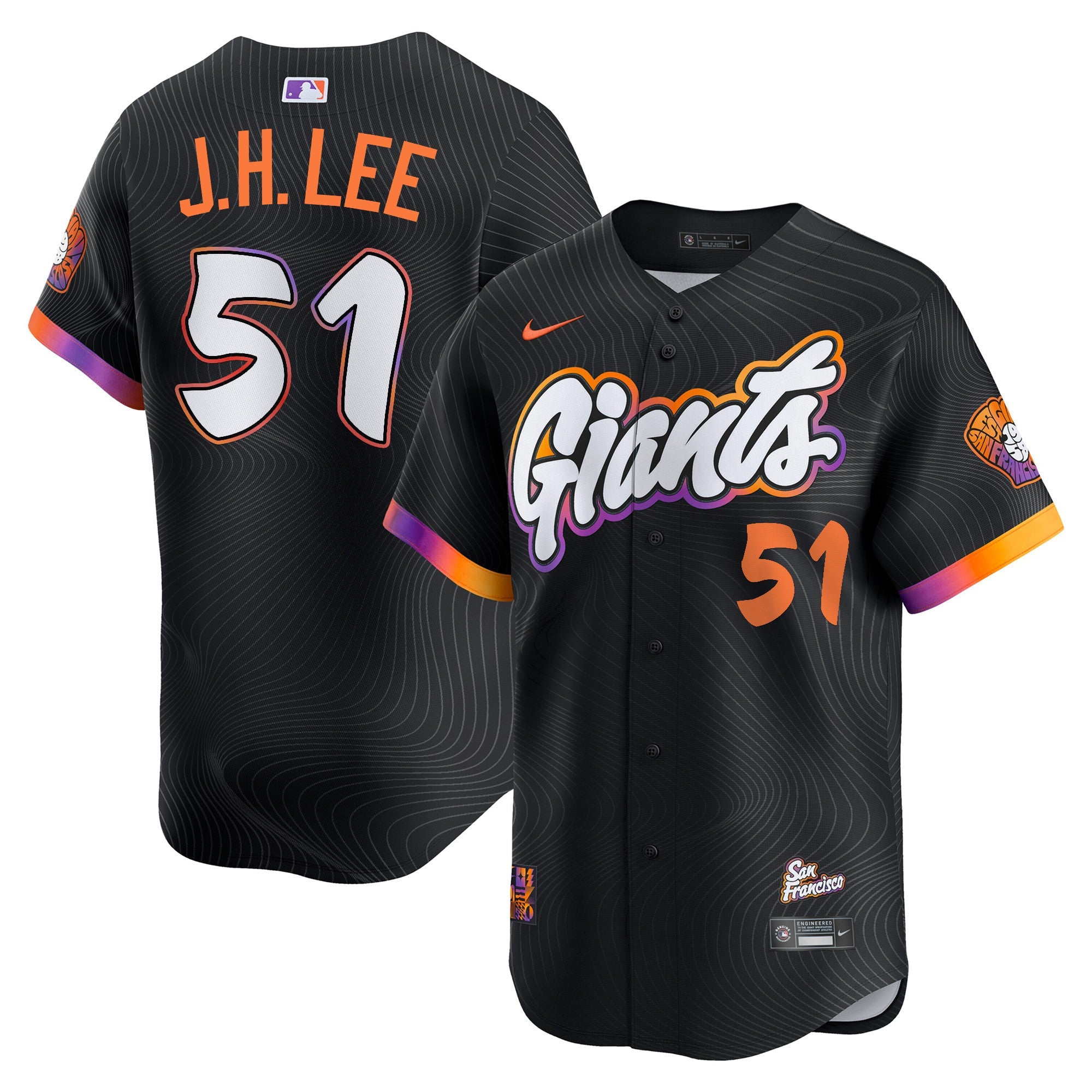San Francisco 2025 City Connect Vapor Premier Limited Jersey