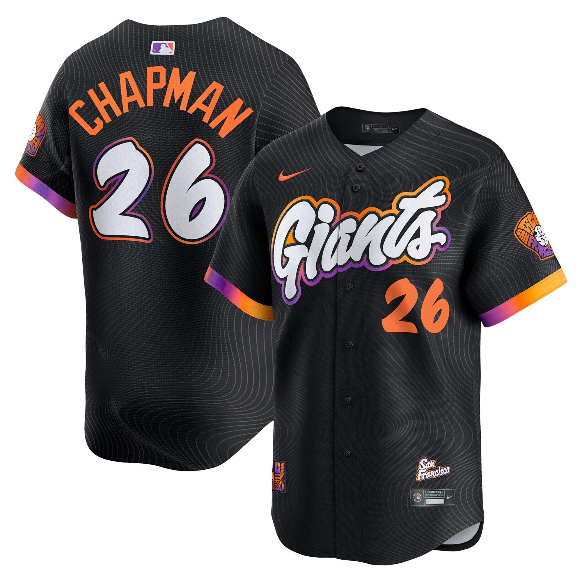 San Francisco 2025 City Connect Vapor Premier Limited Jersey
