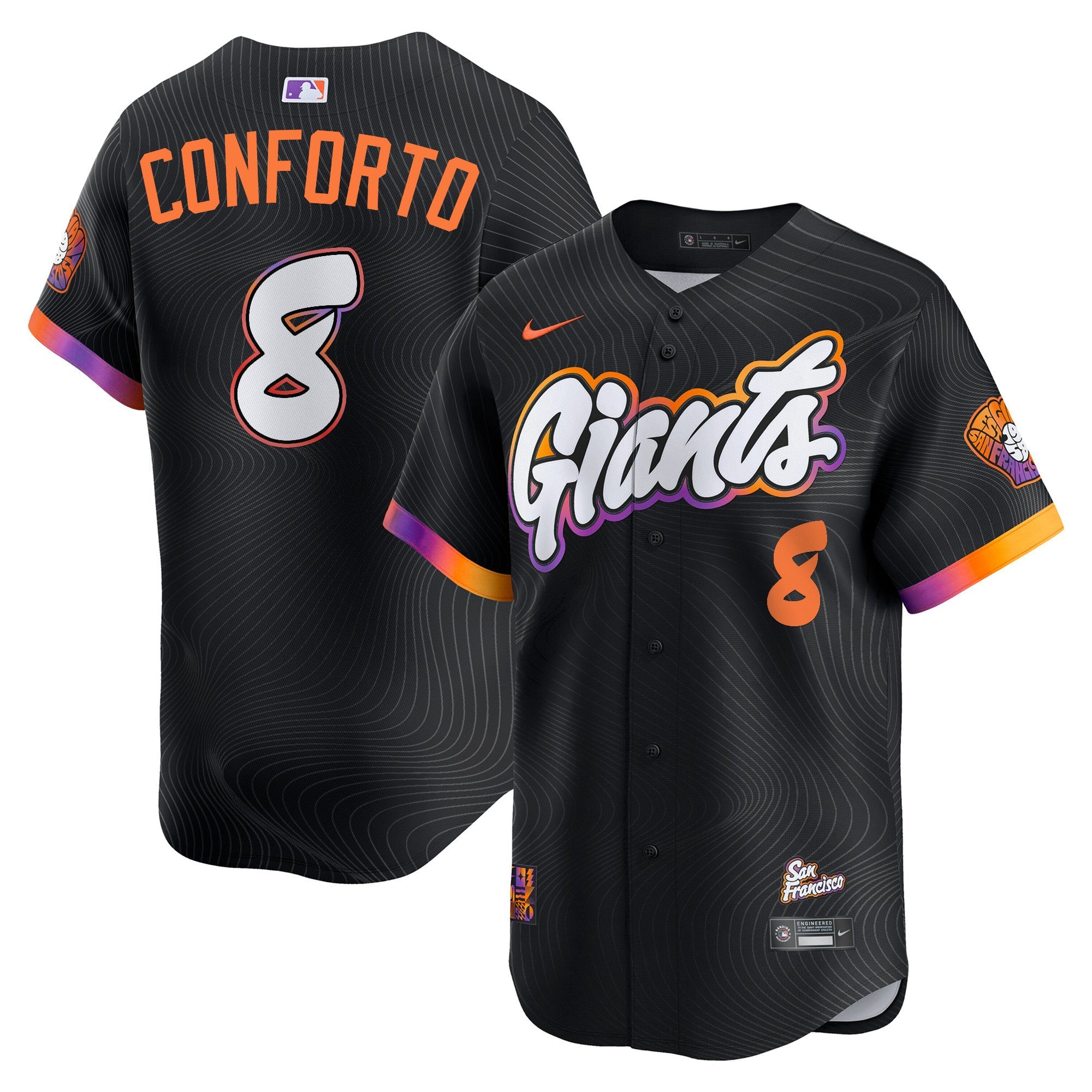 San Francisco 2025 City Connect Vapor Premier Limited Jersey