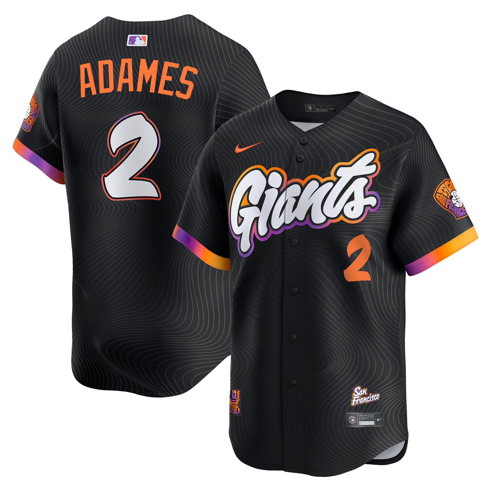 San Francisco 2025 City Connect Vapor Premier Limited Jersey