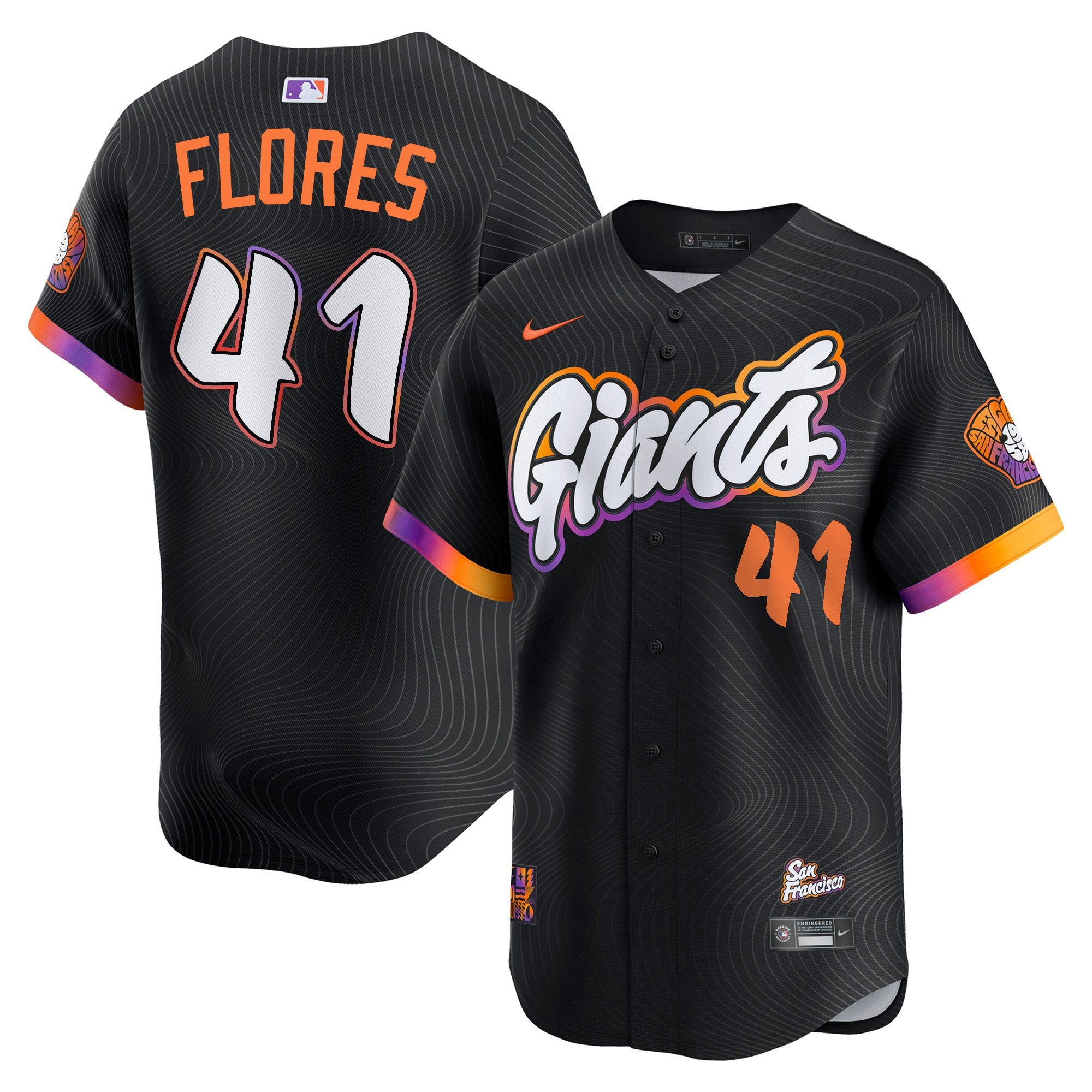 San Francisco 2025 City Connect Vapor Premier Limited Jersey