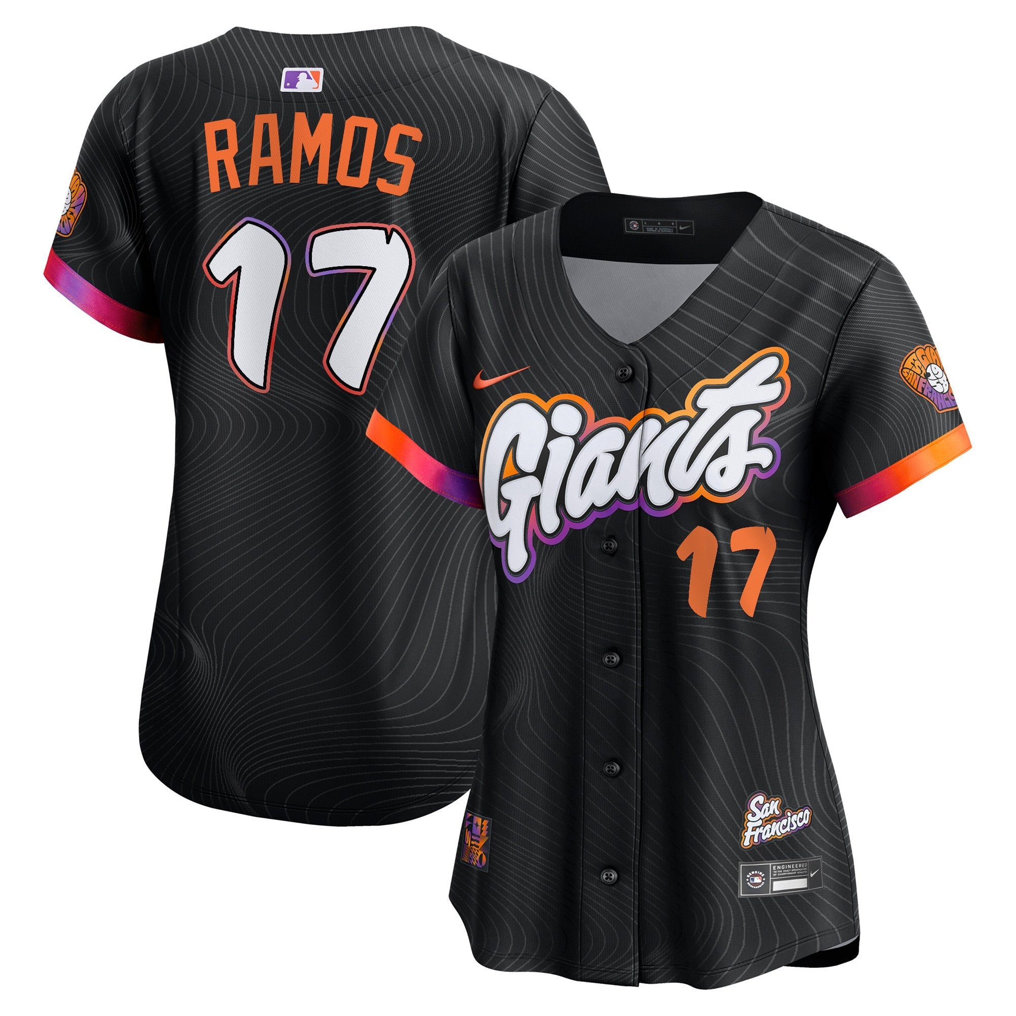 San Francisco 2025 City Connect Vapor Premier Limited Jersey