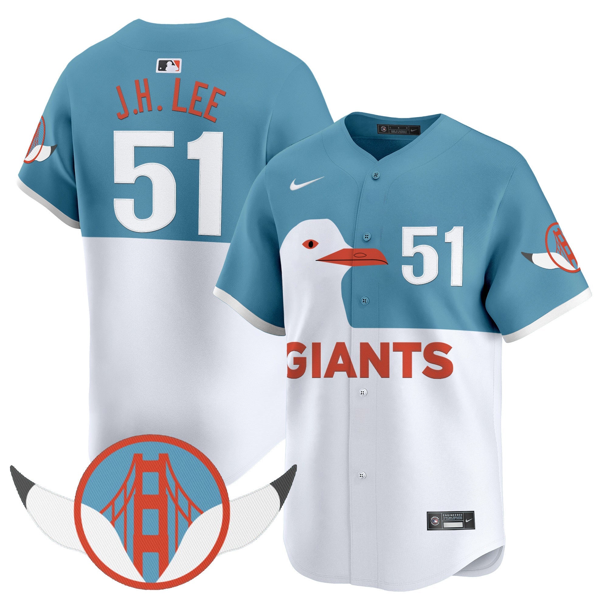 San Francisco Seagull 2025 Vapor Premier Limited Jersey – Stitched