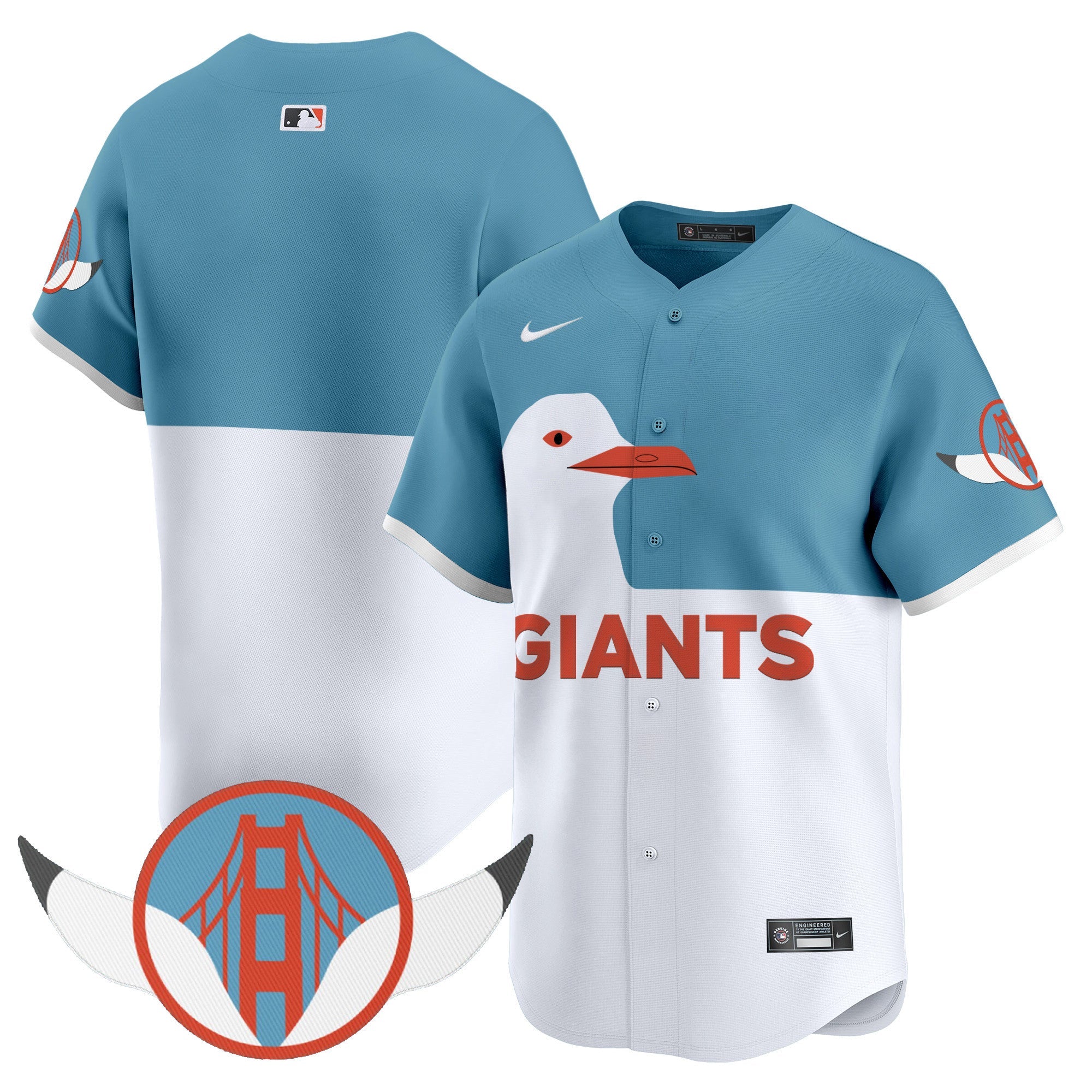 San Francisco Seagull 2025 Vapor Premier Limited Jersey – Stitched