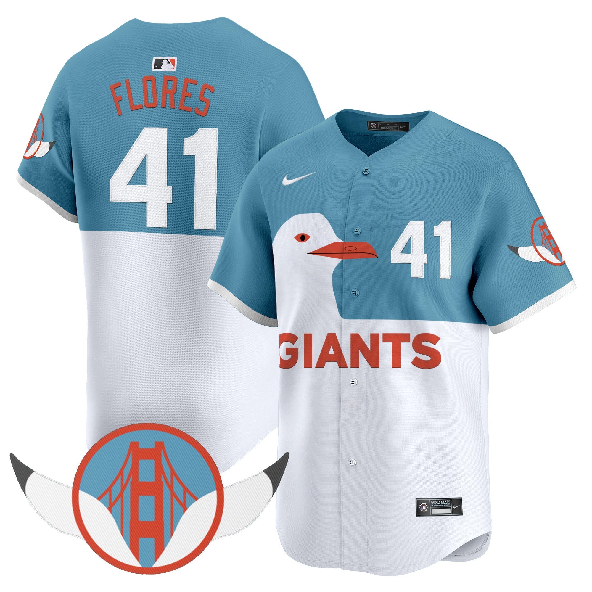 San Francisco Seagull 2025 Vapor Premier Limited Jersey – Stitched