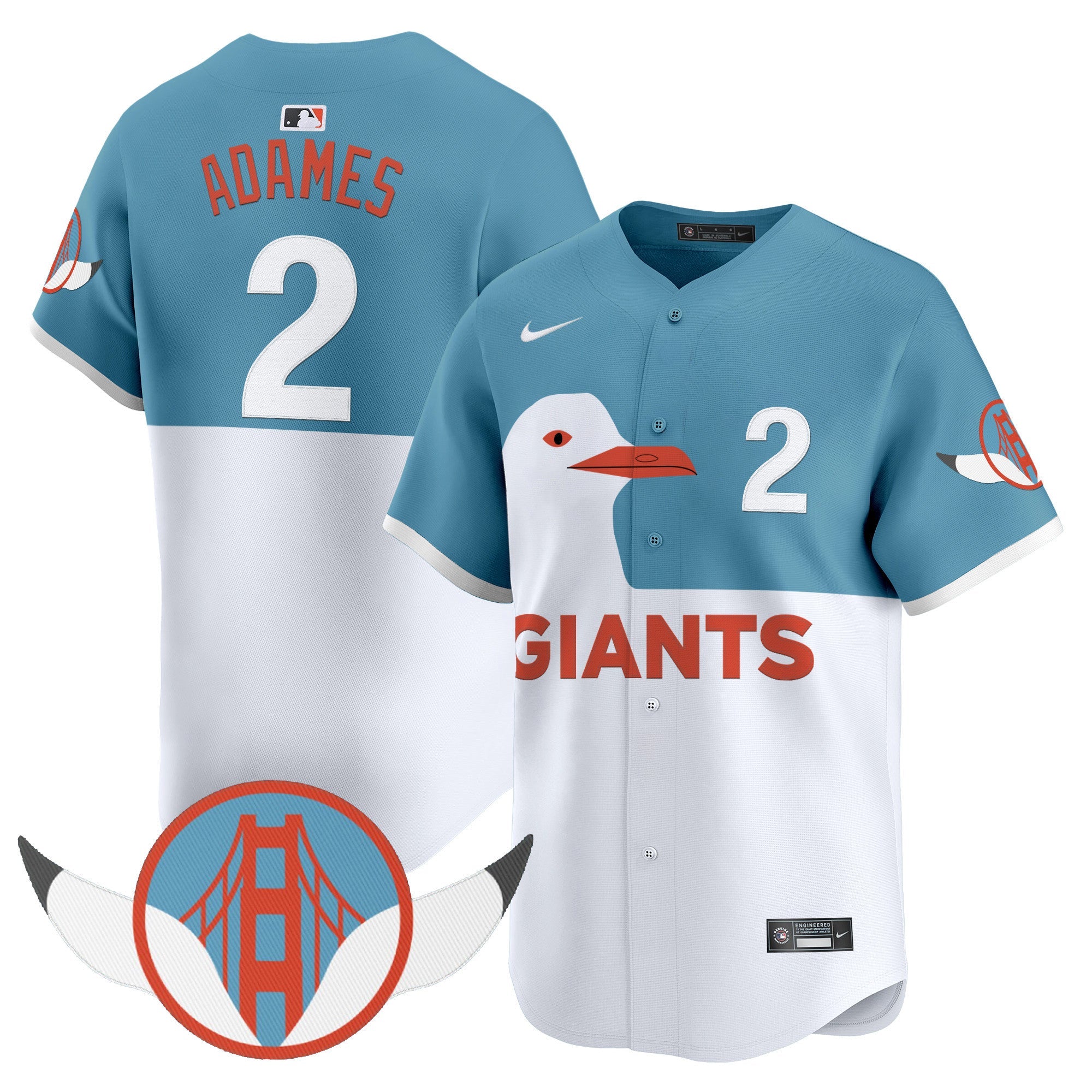 San Francisco Seagull 2025 Vapor Premier Limited Jersey – Stitched