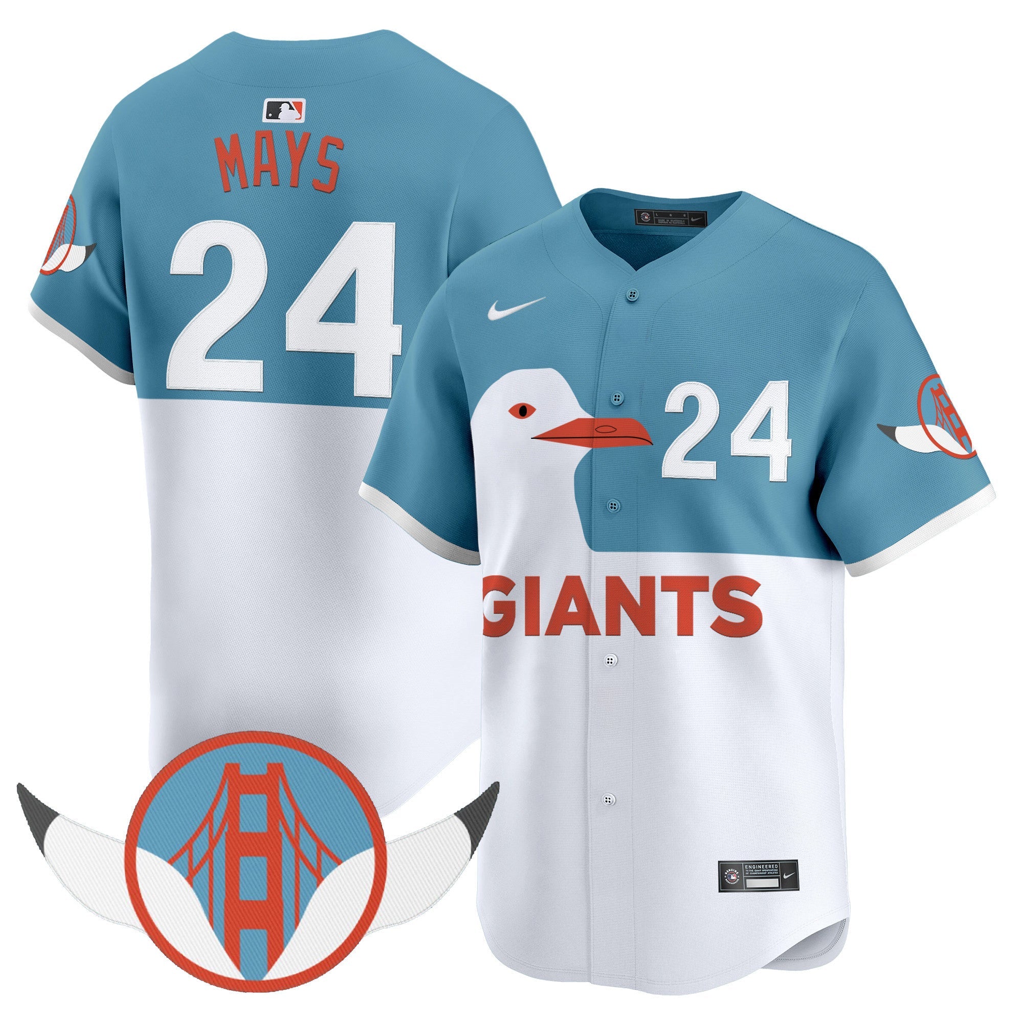 San Francisco Seagull 2025 Vapor Premier Limited Jersey – Stitched
