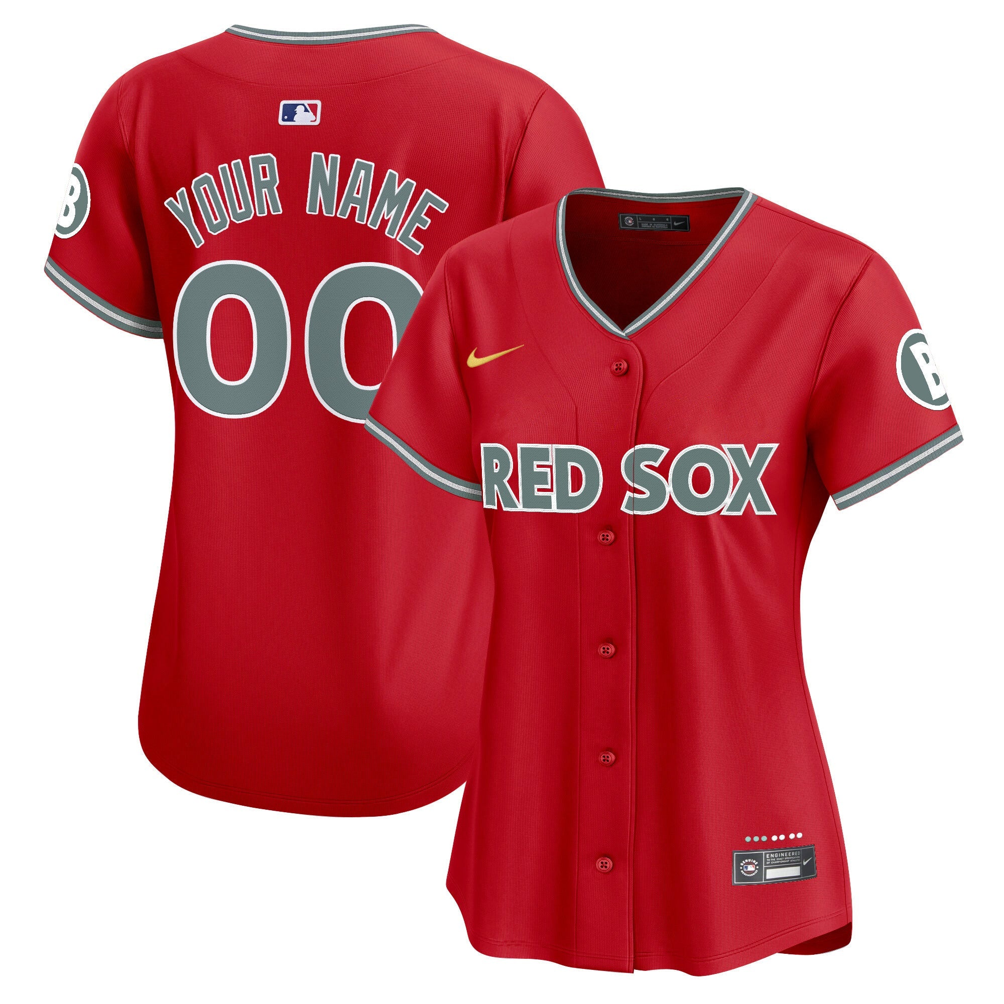 Boston 2025 City Connect Vapor Premier Limited Custom Jersey