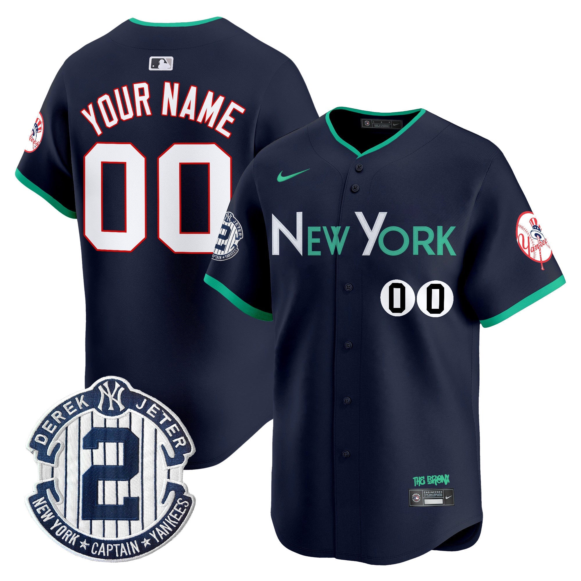 New York City Connect Vapor Premier Limited Custom Jersey