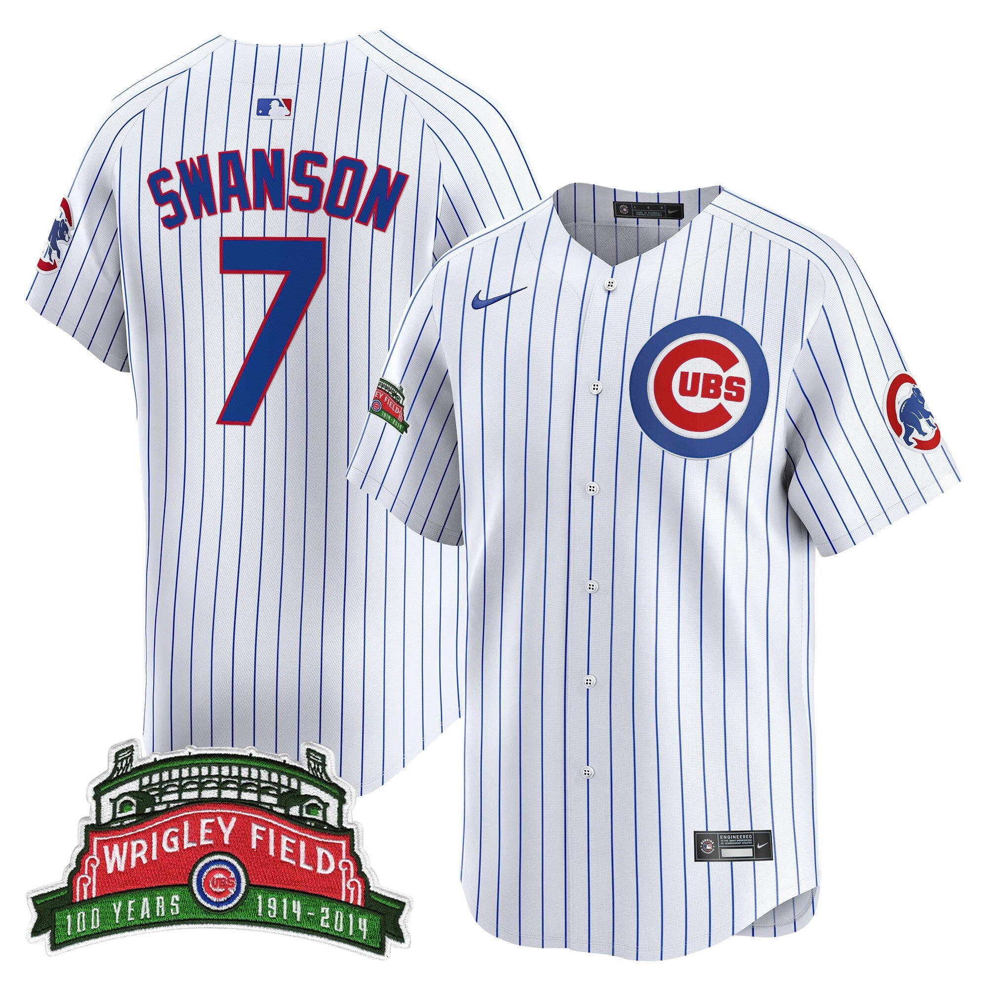Men’s Chicago Wrigley Field Style Vapor Premier Limited Jersey