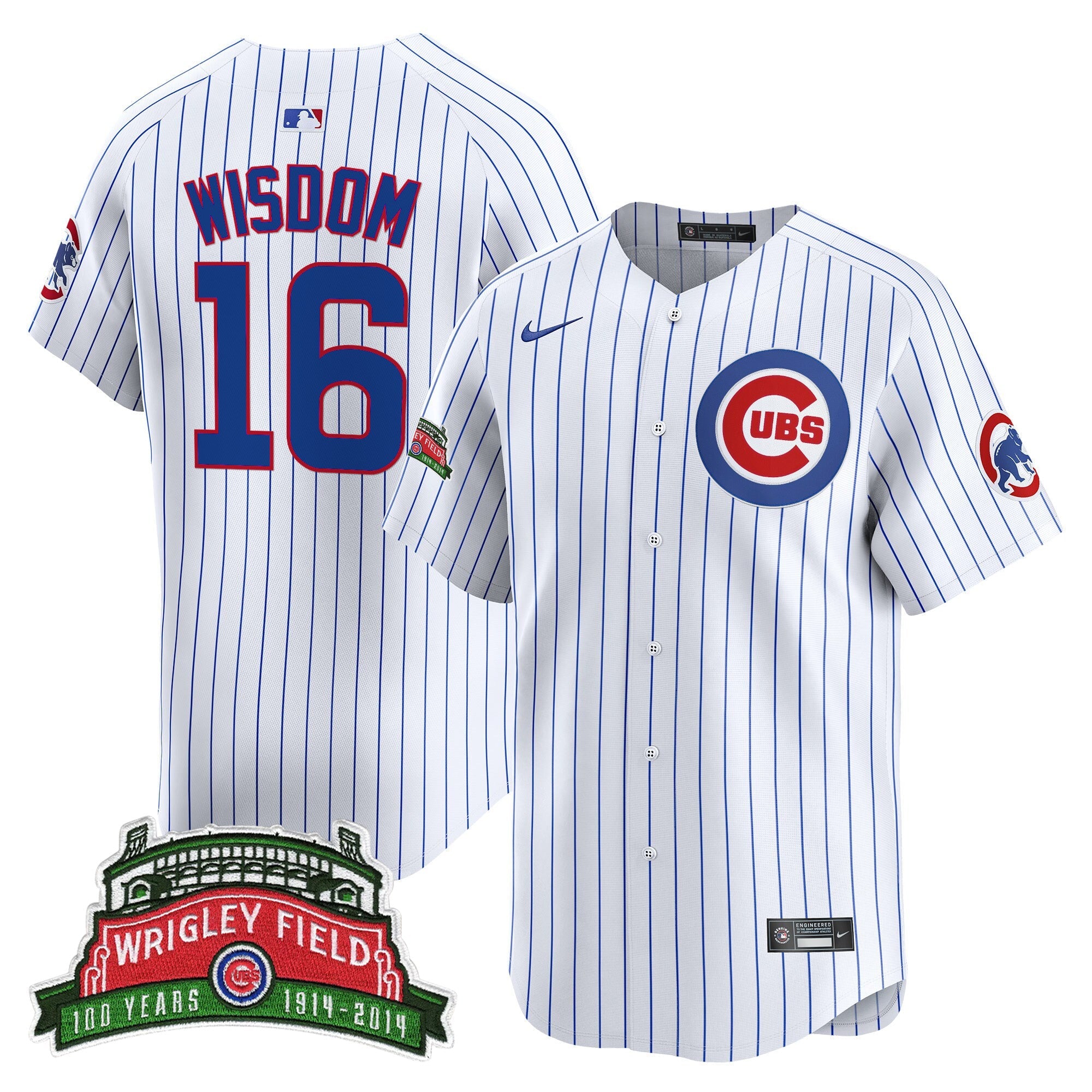 Men’s Chicago Wrigley Field Style Vapor Premier Limited Jersey