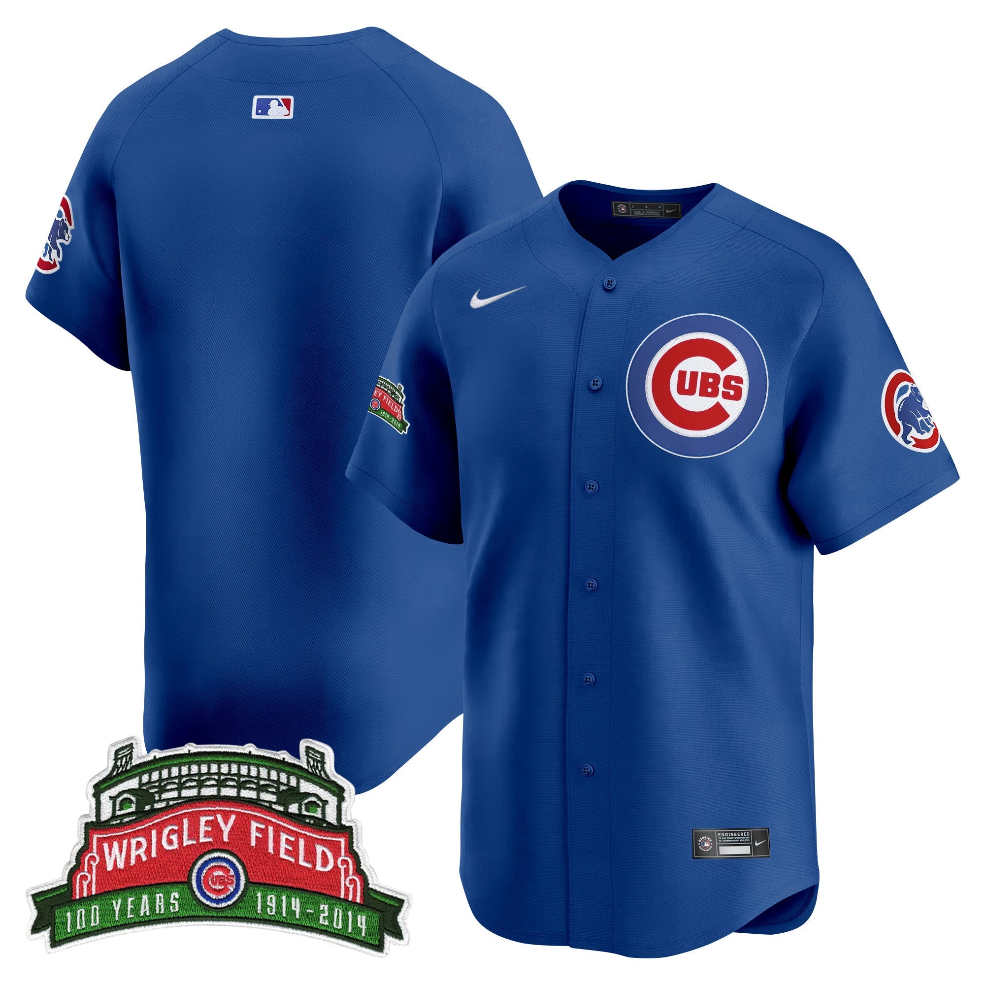 Men’s Chicago Wrigley Field Style Vapor Premier Limited Jersey