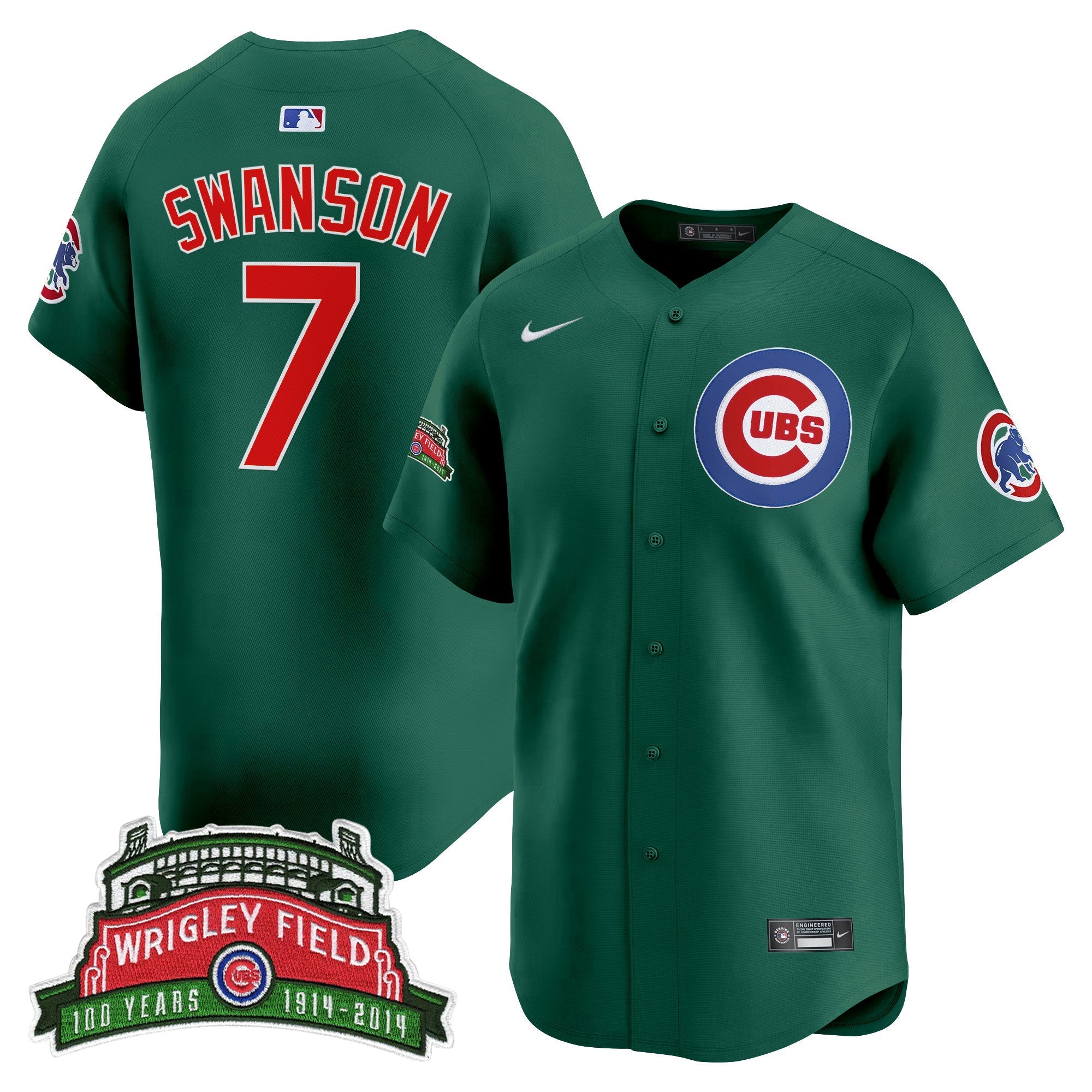 Men’s Chicago Wrigley Field Style Vapor Premier Limited Jersey