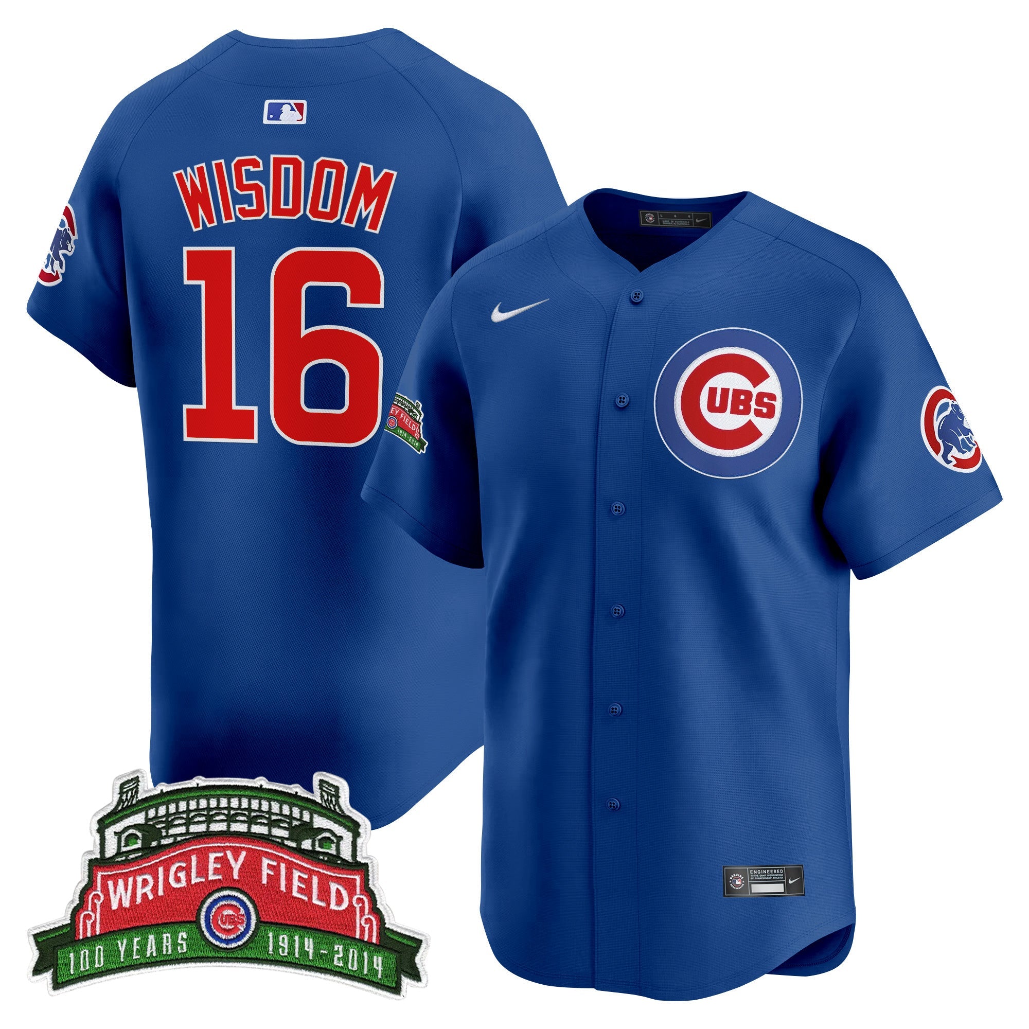 Men’s Chicago Wrigley Field Style Vapor Premier Limited Jersey