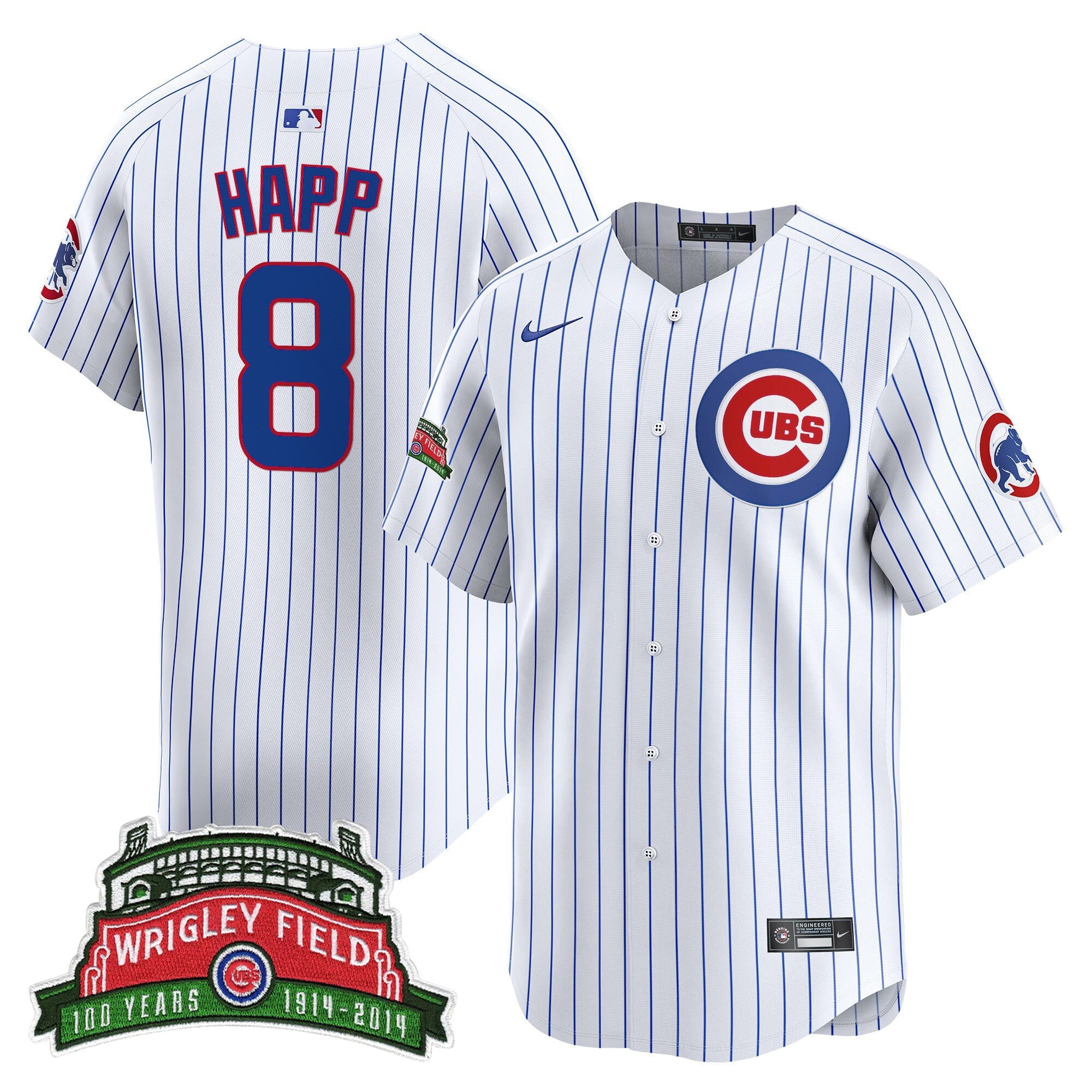 Men’s Chicago Wrigley Field Style Vapor Premier Limited Jersey