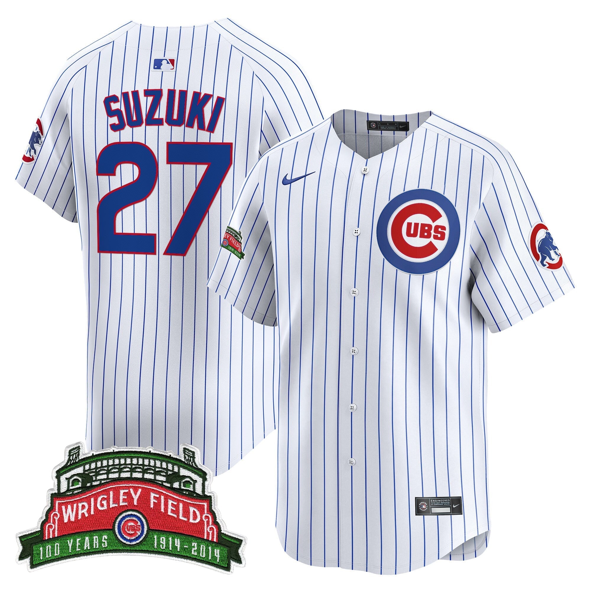 Men’s Chicago Wrigley Field Style Vapor Premier Limited Jersey