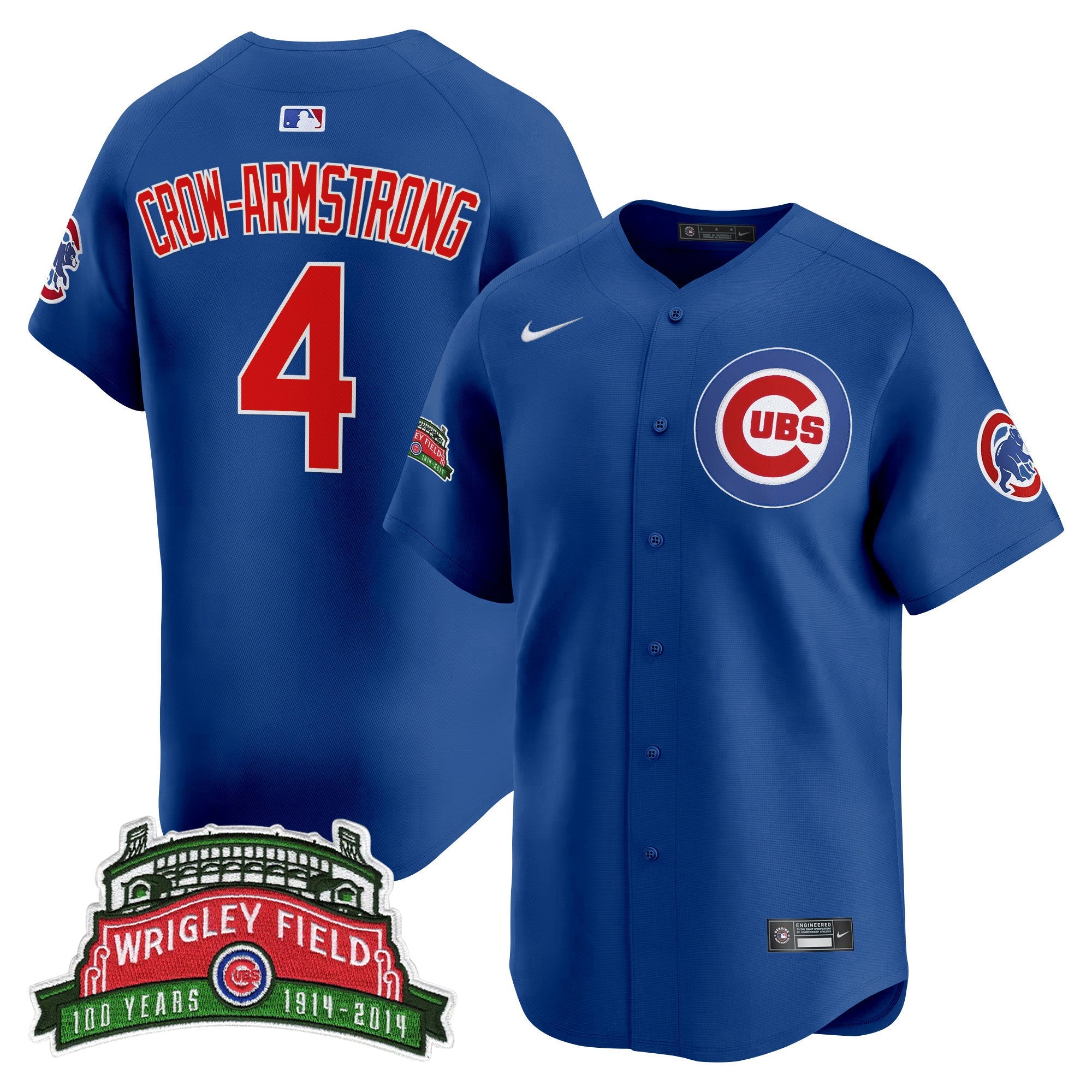 Men’s Chicago Wrigley Field Style Vapor Premier Limited Jersey